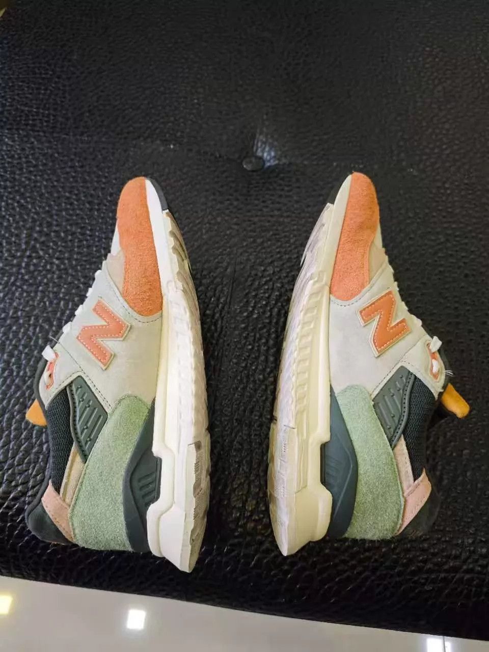 New Balance New Balance 998 US White/Yellow/Green Collab Vintage 43 Size US 10 / EU 43 - 8 Thumbnail