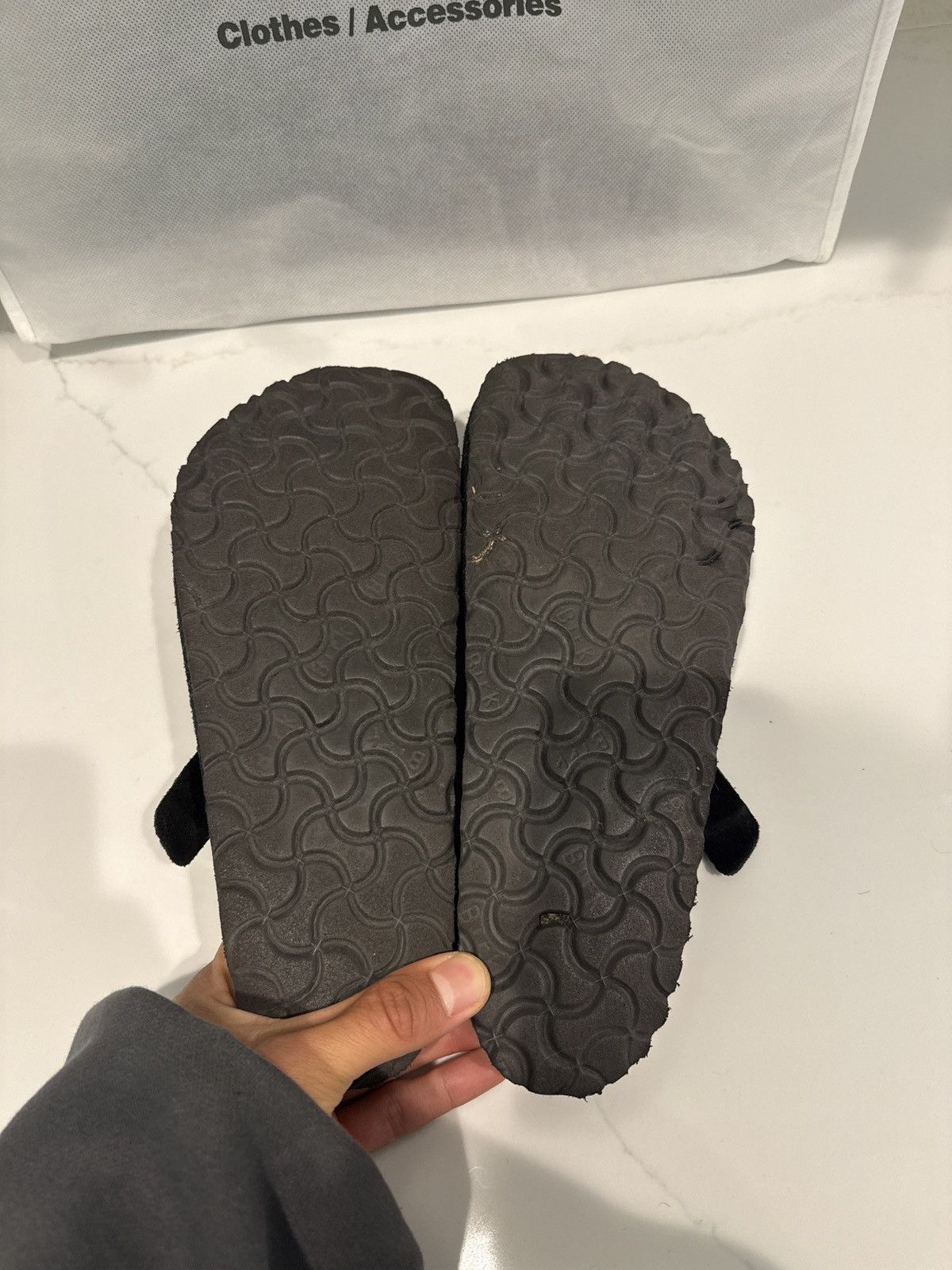 Birkenstock Birkenstock boston suede soft top - black Size US 7 / EU 40 - 9 Thumbnail