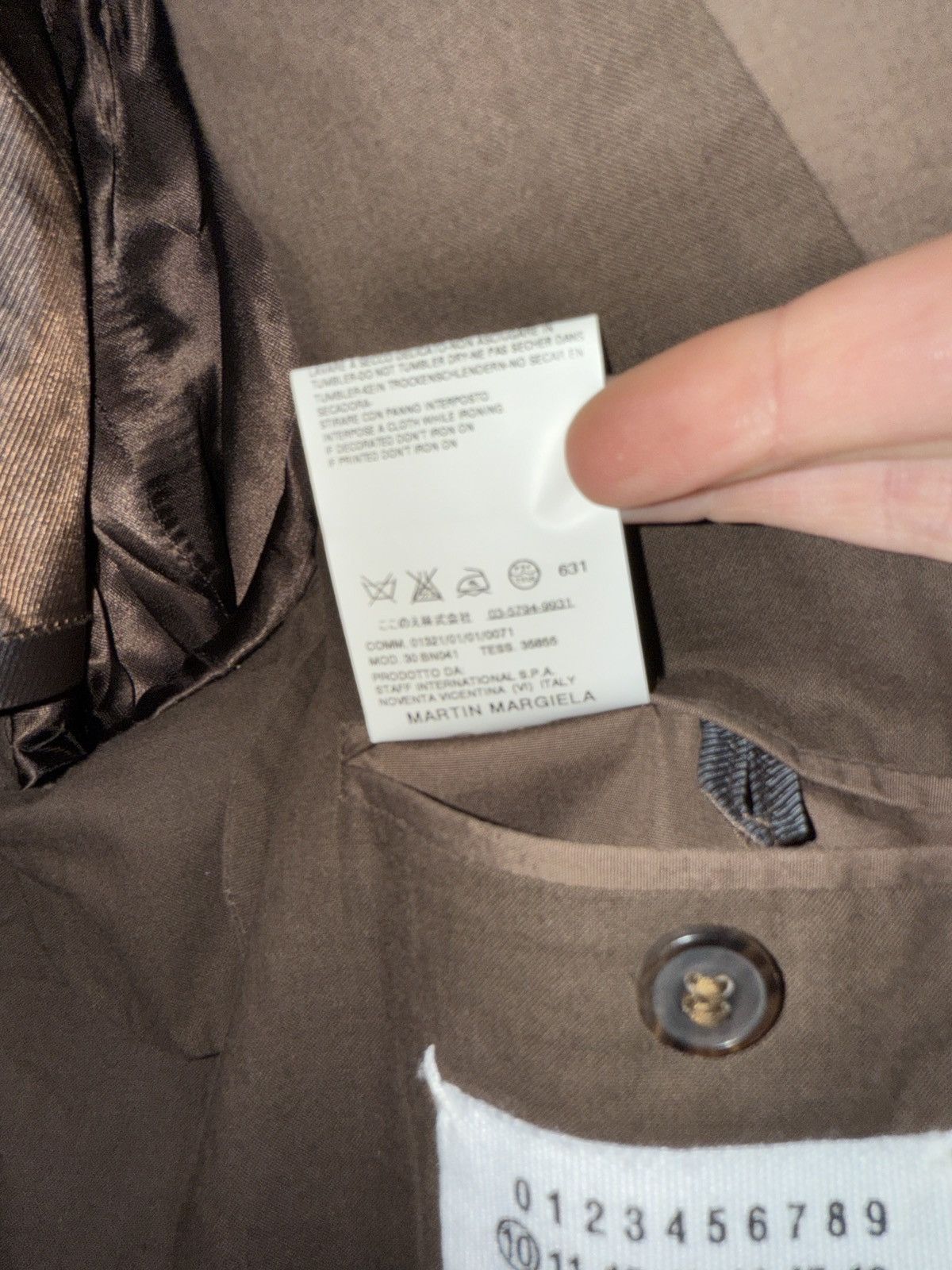 Maison Margiela Maison Margiela Blazer early 2000s Size 52S - 7 Thumbnail