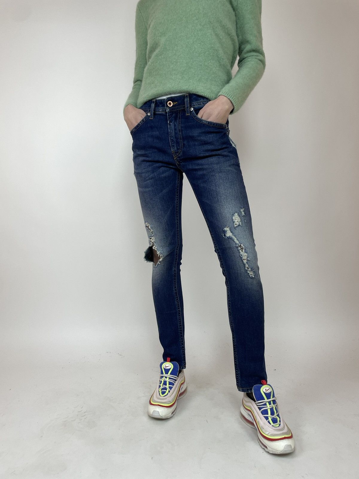 Designer × Diesel Diesel jeans THOMMER Slim-Skinny Womens size W28 L32 Size 28" / US 6 / IT 42 - 6 Thumbnail