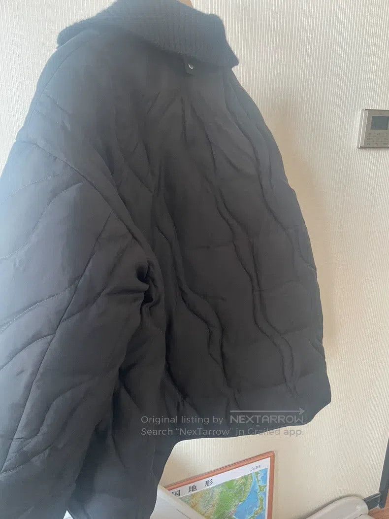 Jil Sander Jil Sander size 34 Black dark striped goose down jacket Size XS / US 0-2 / IT 36-38 - 4 Thumbnail