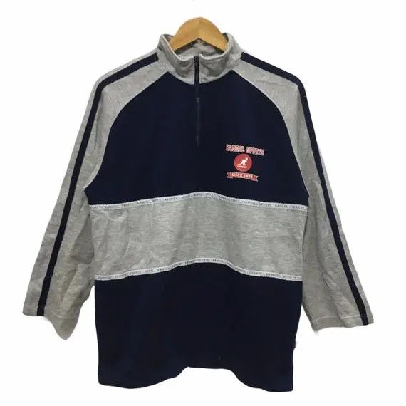 Kangol KANGOL SPORTS Gray Sweatshirt Spell Out Jumper Pullover Size US M / EU 48-50 / 2 - 1 Thumbnail
