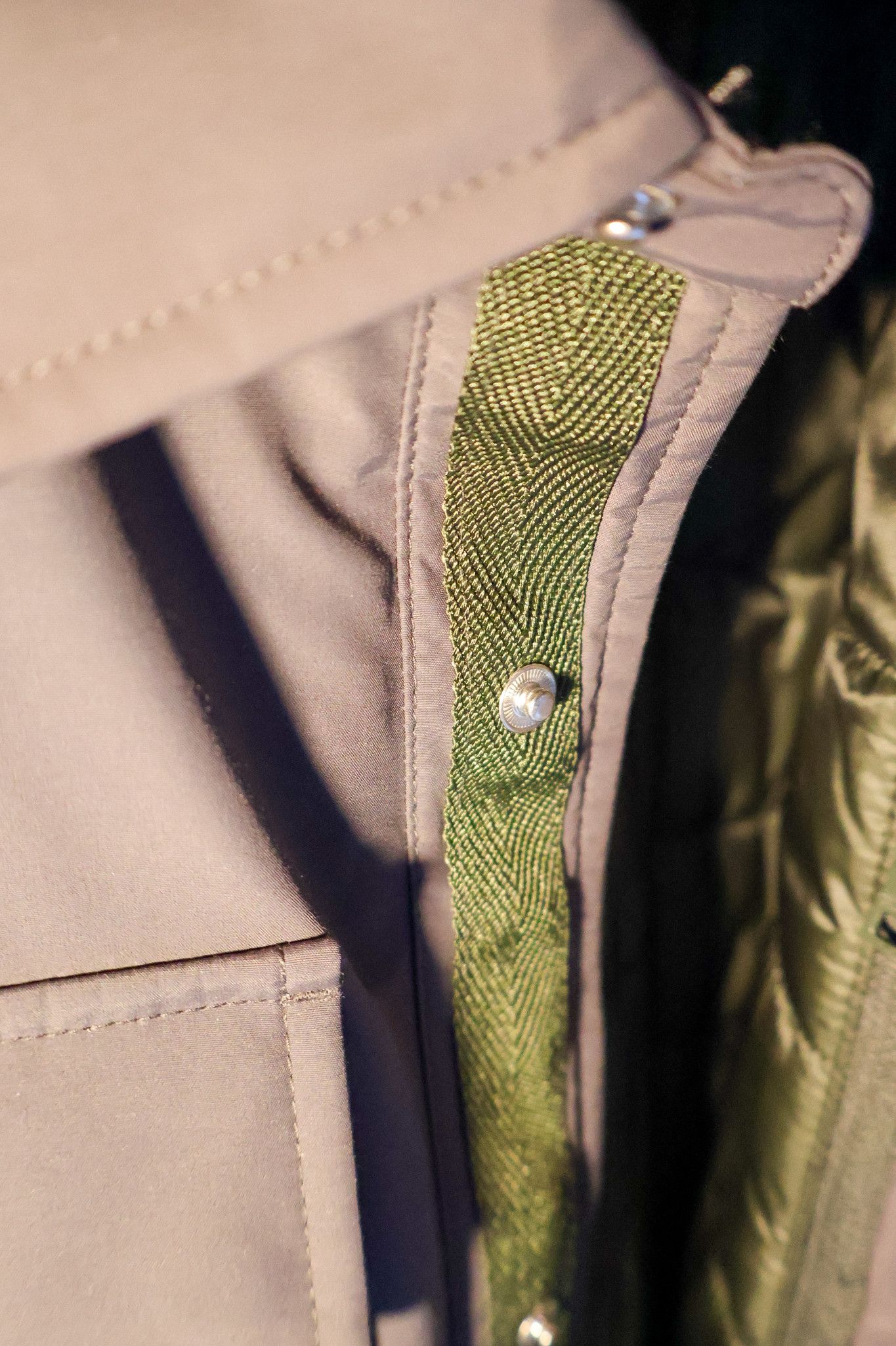 Orlebar Brown Seeker Colour-Block Padded Shirt Jacket In Gray Size US XXL / EU 58 / 5 - 6 Thumbnail