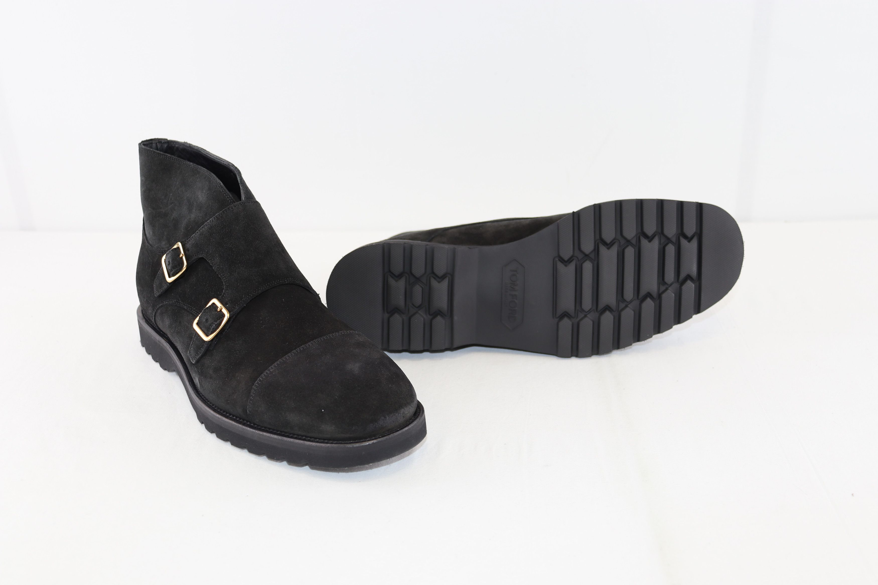 Tom Ford o1rshd1 Informal Monk Strap Boots in Black Size US 11 / EU 44 - 8 Thumbnail