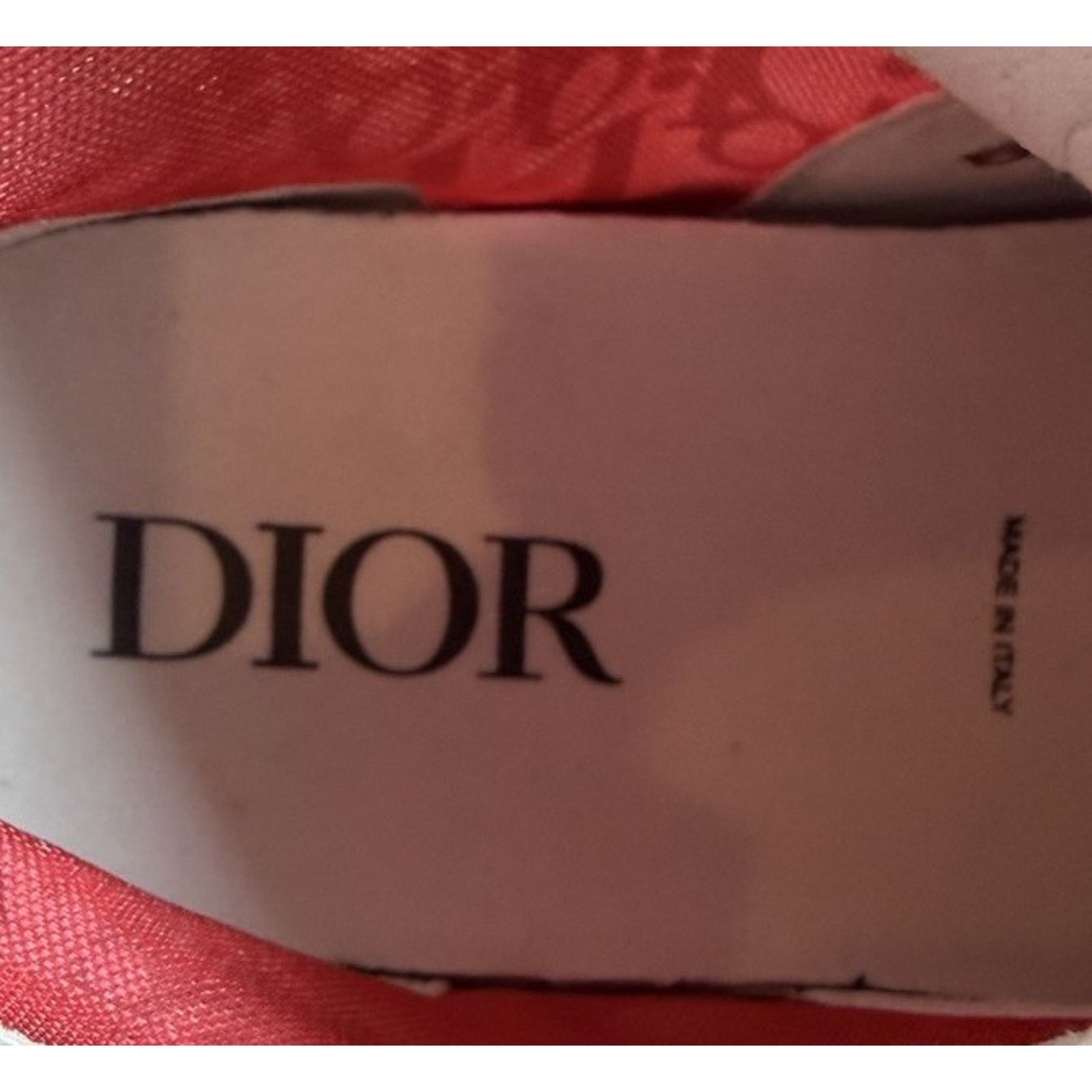 Dior Size 41EU/8US - Dior B23 High Dior Oblique Red WORN 1X! Size US 8 / EU 41 - 9 Thumbnail