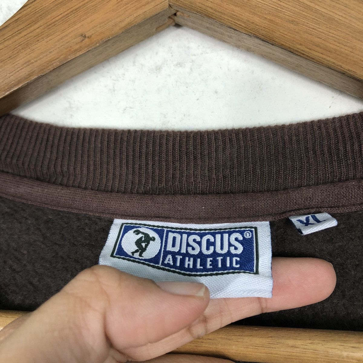 Japanese Brand 📌Vintage Sweatshirt Discus Athletic Crewneck Size US XL / EU 56 / 4 - 13 Thumbnail