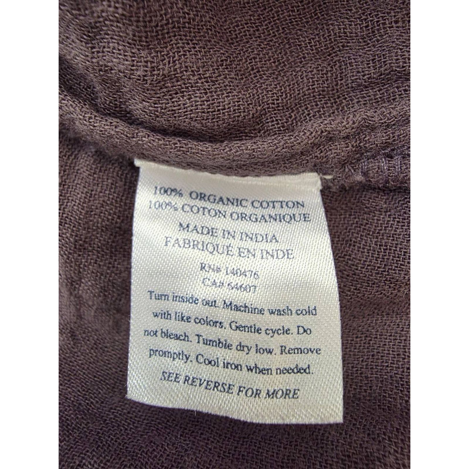 Faherty Faherty Gauze Organic 1/2 Button Shirt Grey Small A001612 Size S / US 4 / IT 40 - 5 Thumbnail