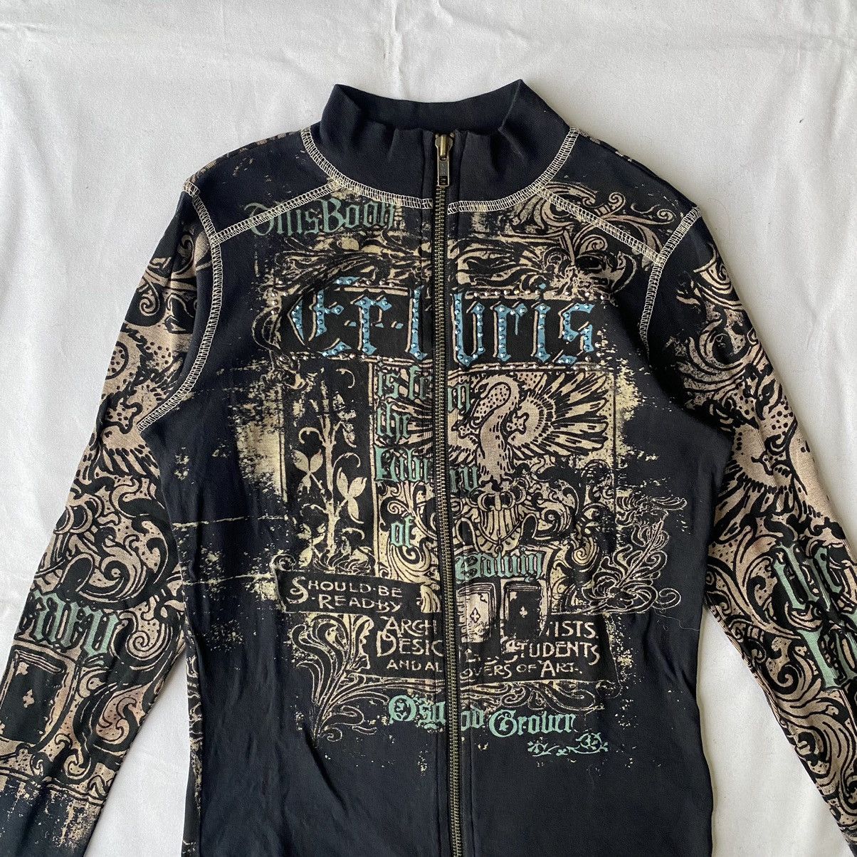 If Six Was Nine × Le Grande Bleu (L.G.B.) Vintage Renaissance Skinny Minnie Gothic Zip Up L.G.B Style Size US M / EU 48-50 / 2 - 3 Thumbnail
