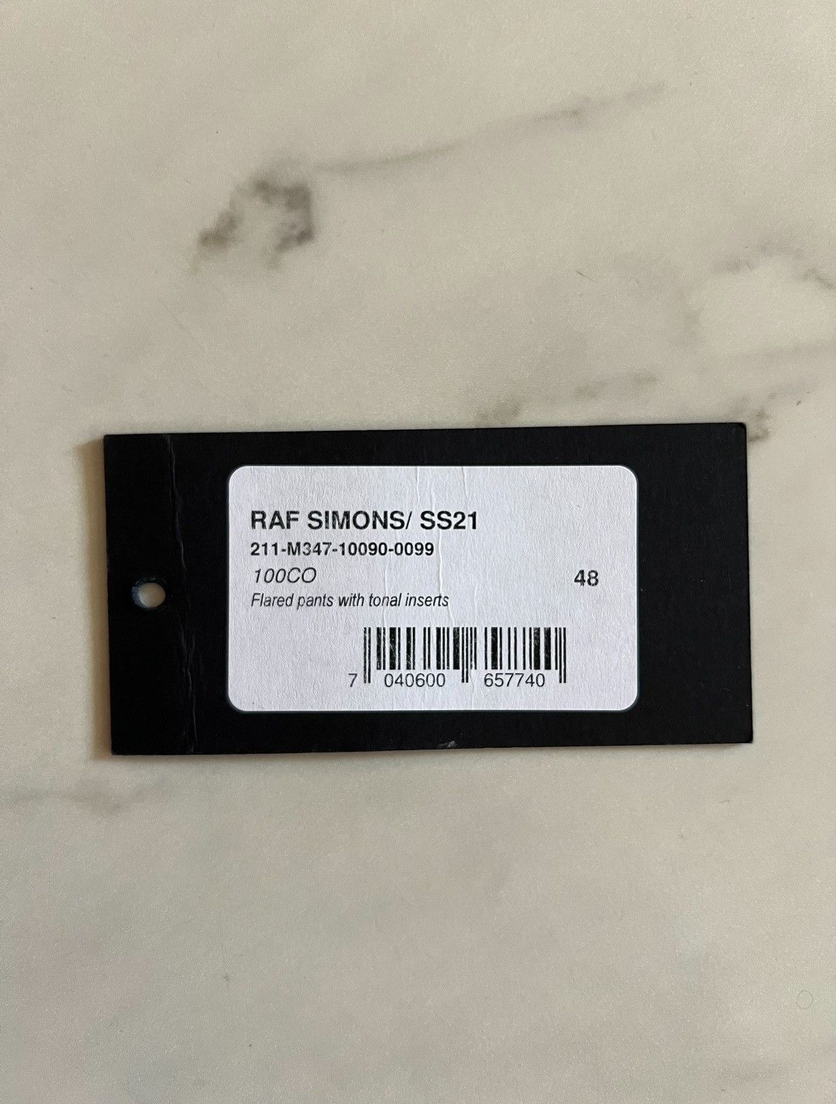 Raf Simons Raf Simons SS/21 Runway black flared pants Size US 32 / EU 48 - 4 Thumbnail