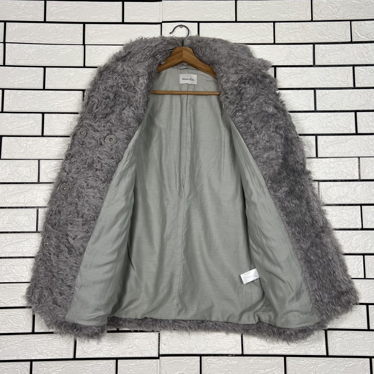 Steven Alan STEVEN ALAN Mohair Double Breasted Coat #4136-C188 Size M / US 6-8 / IT 42-44 - 11 Thumbnail