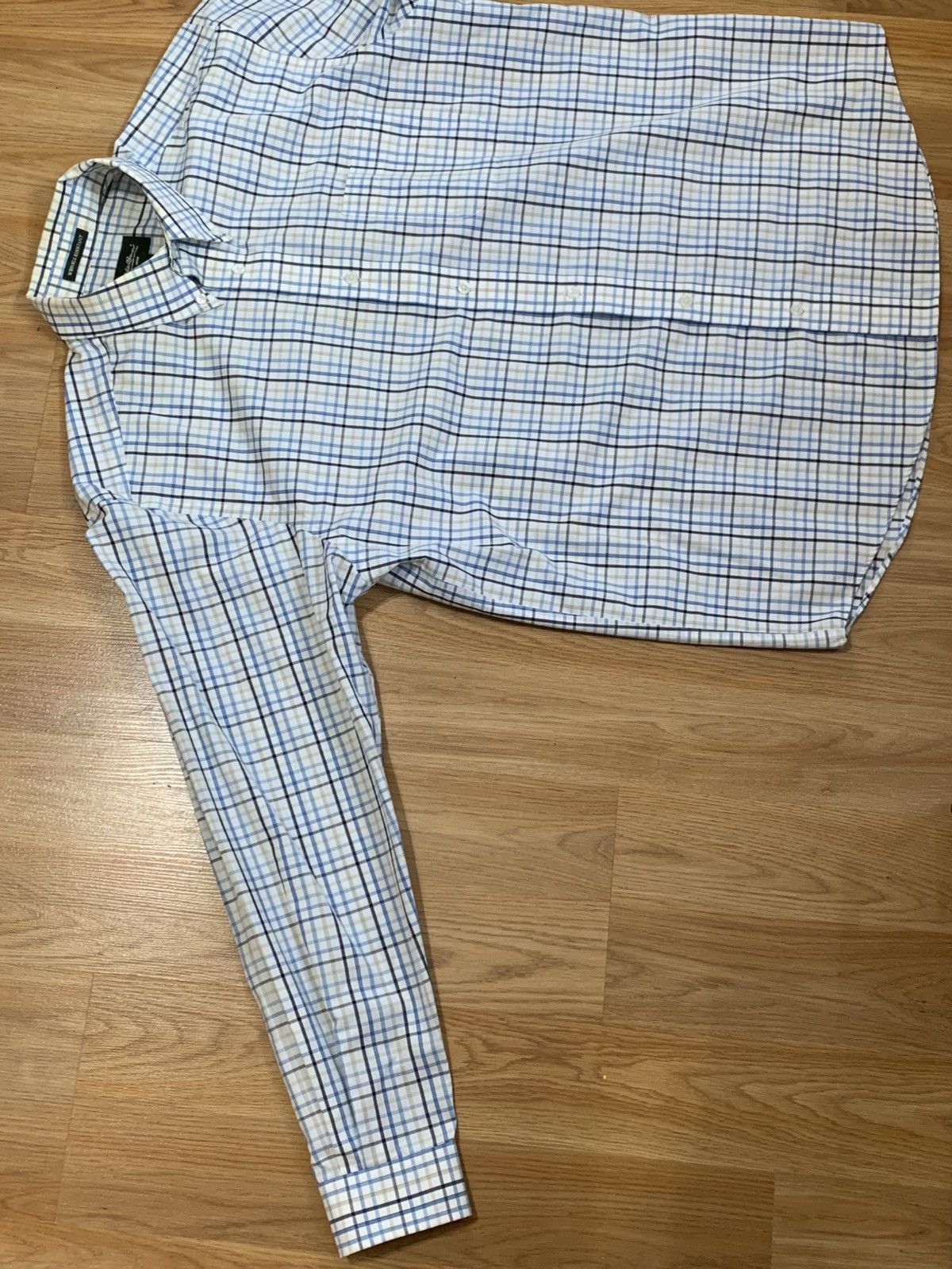Eddie Bauer SzL-Eddie Bauer Long Sleeve Plaid Button Up Plaid Size US L / EU 52-54 / 3 - 6 Thumbnail