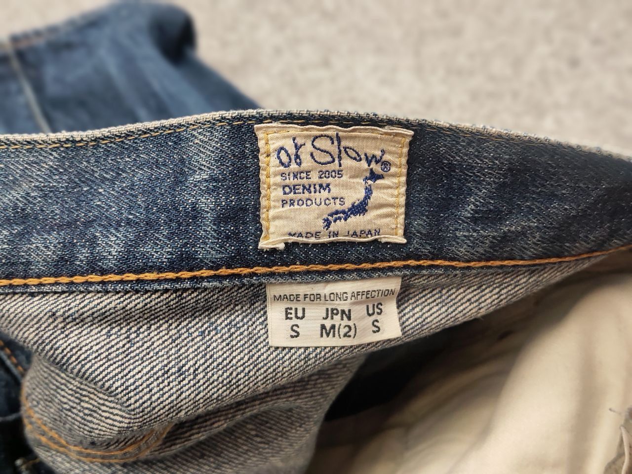 Orslow Vintage OrSlow Japan Selvedge Distressed paint Denim Jeans Size US 32 / EU 48 - 18 Thumbnail