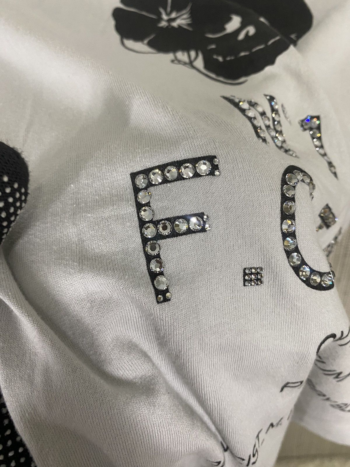 Designer × FranCisT MOR.K.S × Japanese Brand Franci.s.T.MOR.K.S skull spellout tshirt very rare Size M / US 6-8 / IT 42-44 - 7 Thumbnail