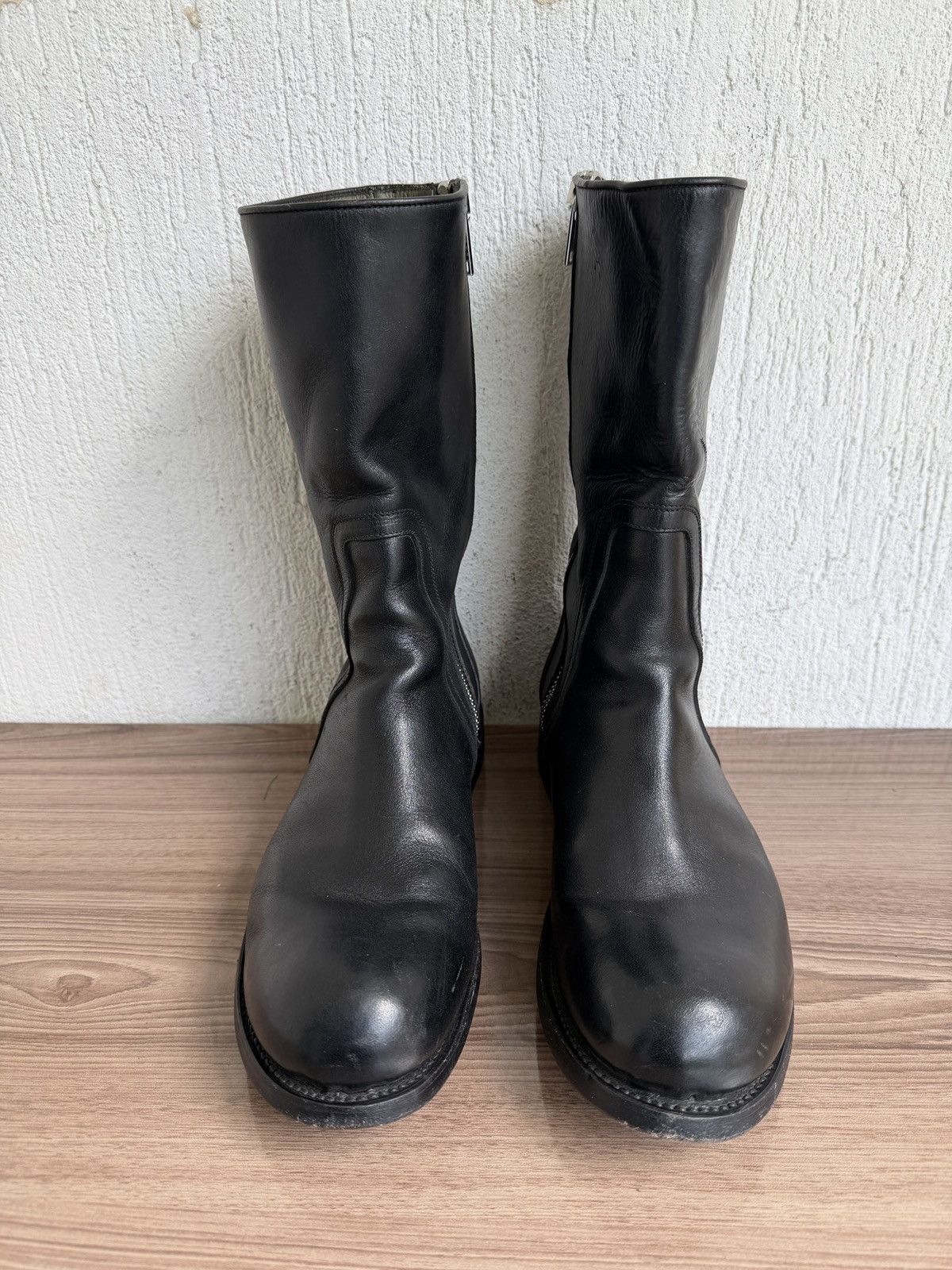 Rick Owens 🫆😶‍🌫️Cop zip boots Size US 9.5 / EU 42-43 - 5 Thumbnail