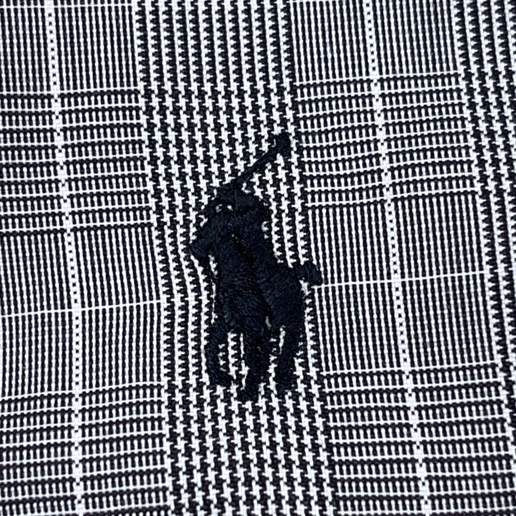 Polo Ralph Lauren Polo Ralph Lauren Shirt Men 16 32 Black Button Up Yarmouth Houndstooth Plaid Pinpoint Size US L / EU 52-54 / 3 - 4 Thumbnail