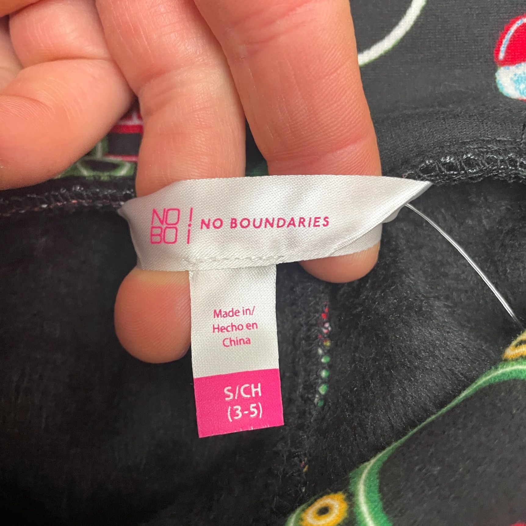 Vintage No Boundaries Christmas Sweatpants Juniors Small Multi Slim High Rise Fleece NWT Size 28" / US 6 / IT 42 - 6 Thumbnail