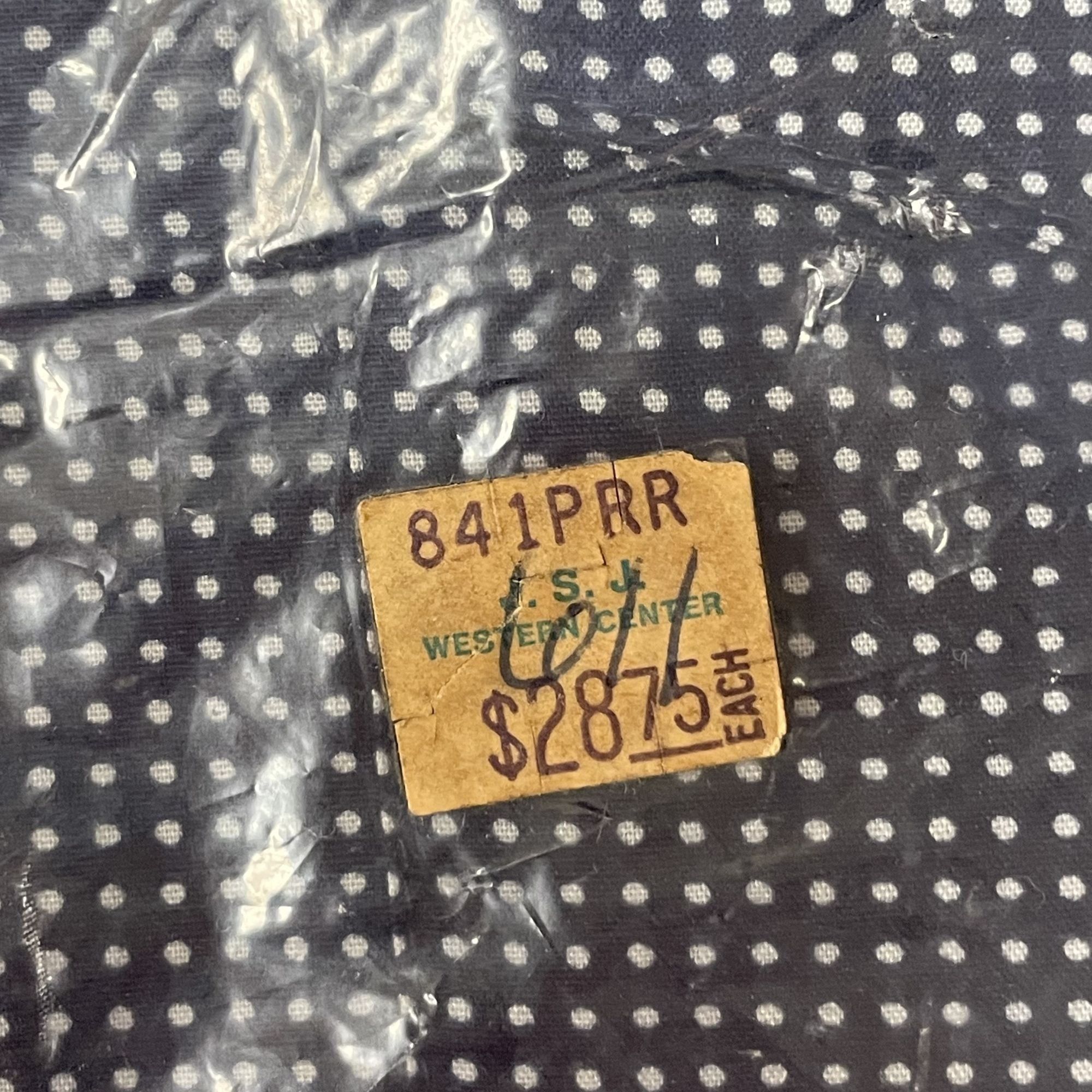 Oleg Cassini NoS NiB Vtg Oleg Cassini Burma ATOMIC Micro Dot Shirt Size US M / EU 48-50 / 2 - 11 Thumbnail