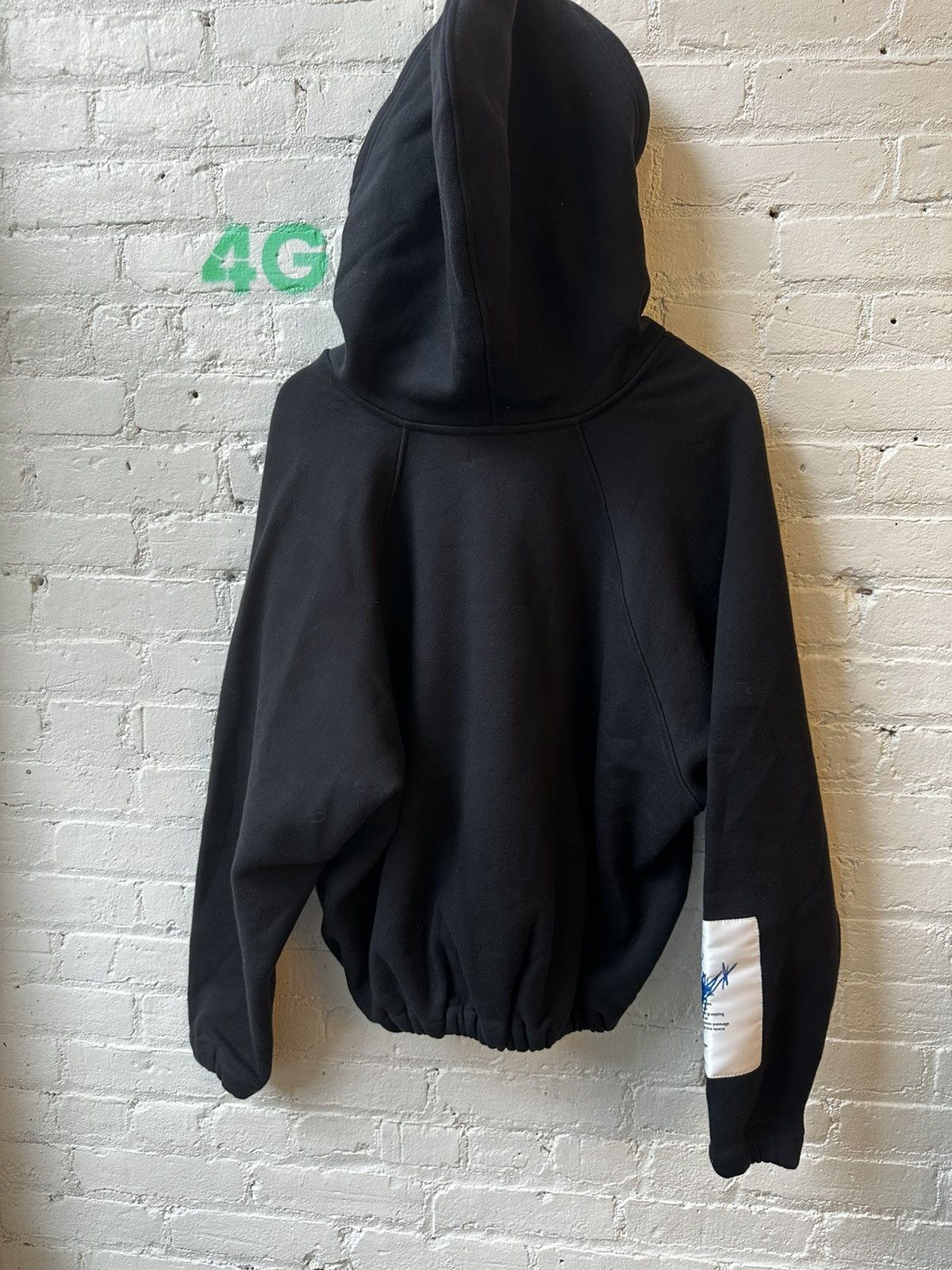 Enfants Riches Deprimes ERD SILK RAVEN PATCH BLACK ZIP HOODIE S/M/L BAGGY Size US S / EU 44-46 / 1 - 7 Thumbnail