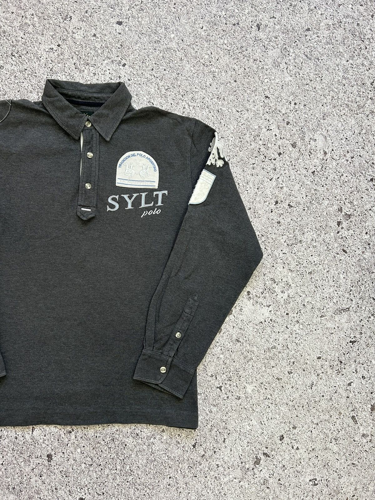 La Martina × Polo Ralph Lauren × Vintage Vintage 90s La Martina Argentina Society SYLT Polo Rugby Size US XXL / EU 58 / 5 - 5 Thumbnail