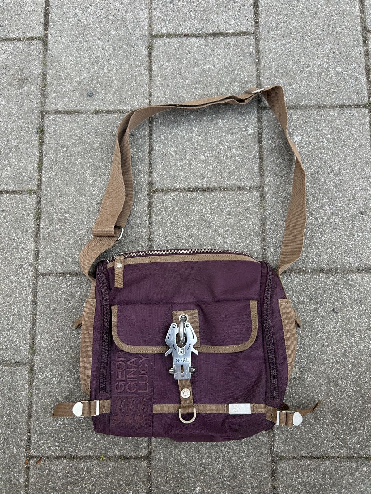 George Gina & Lucy George Gina Lucy purple Mr. Postman crossbody Bag GGL Size ONE SIZE - 1 Thumbnail