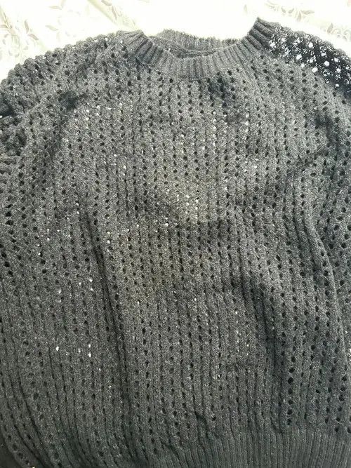 Other knitted r with holes Size US L / EU 52-54 / 3 - 3 Thumbnail