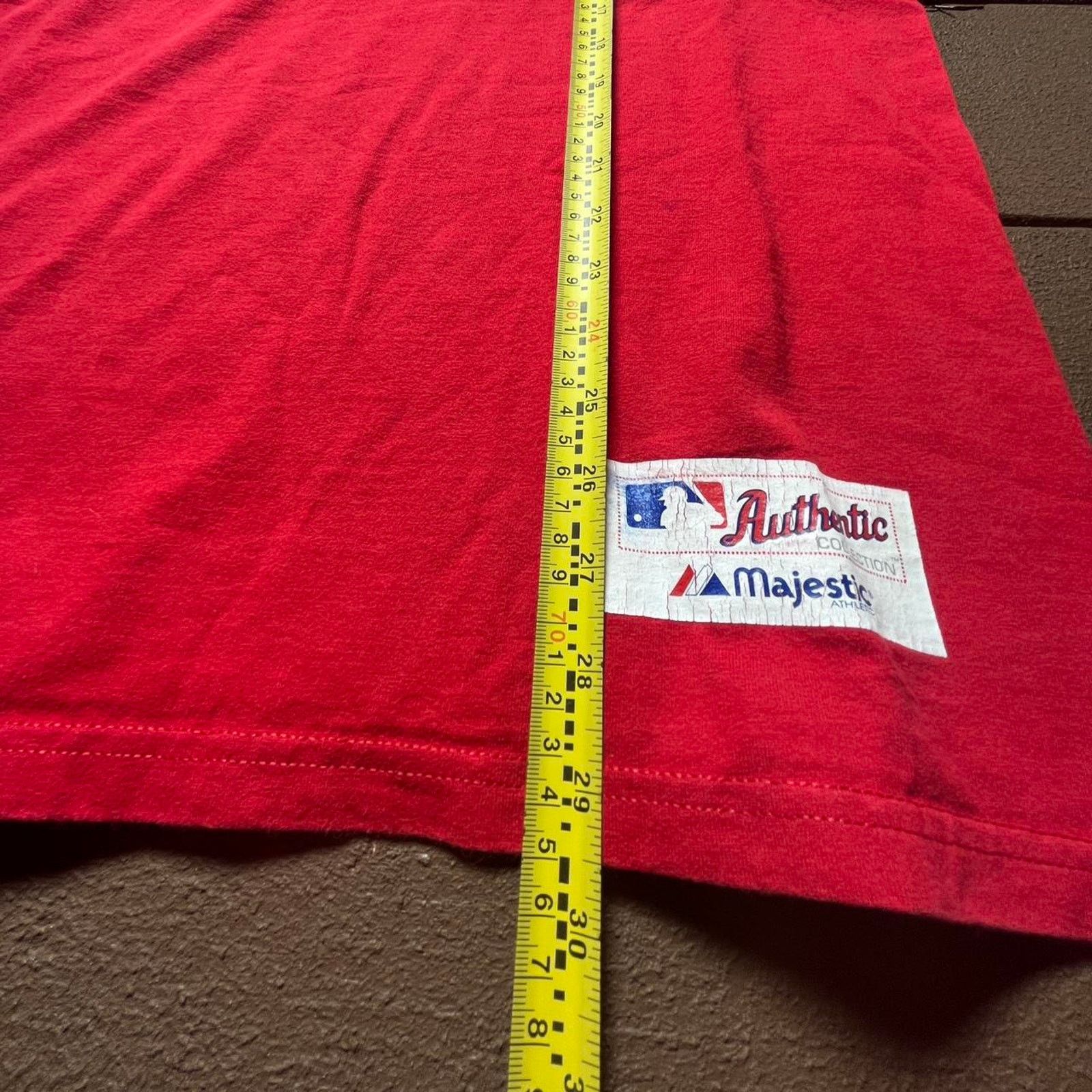 Majestic Y2k red majestic athletic Washington Size US M / EU 48-50 / 2 - 3 Thumbnail