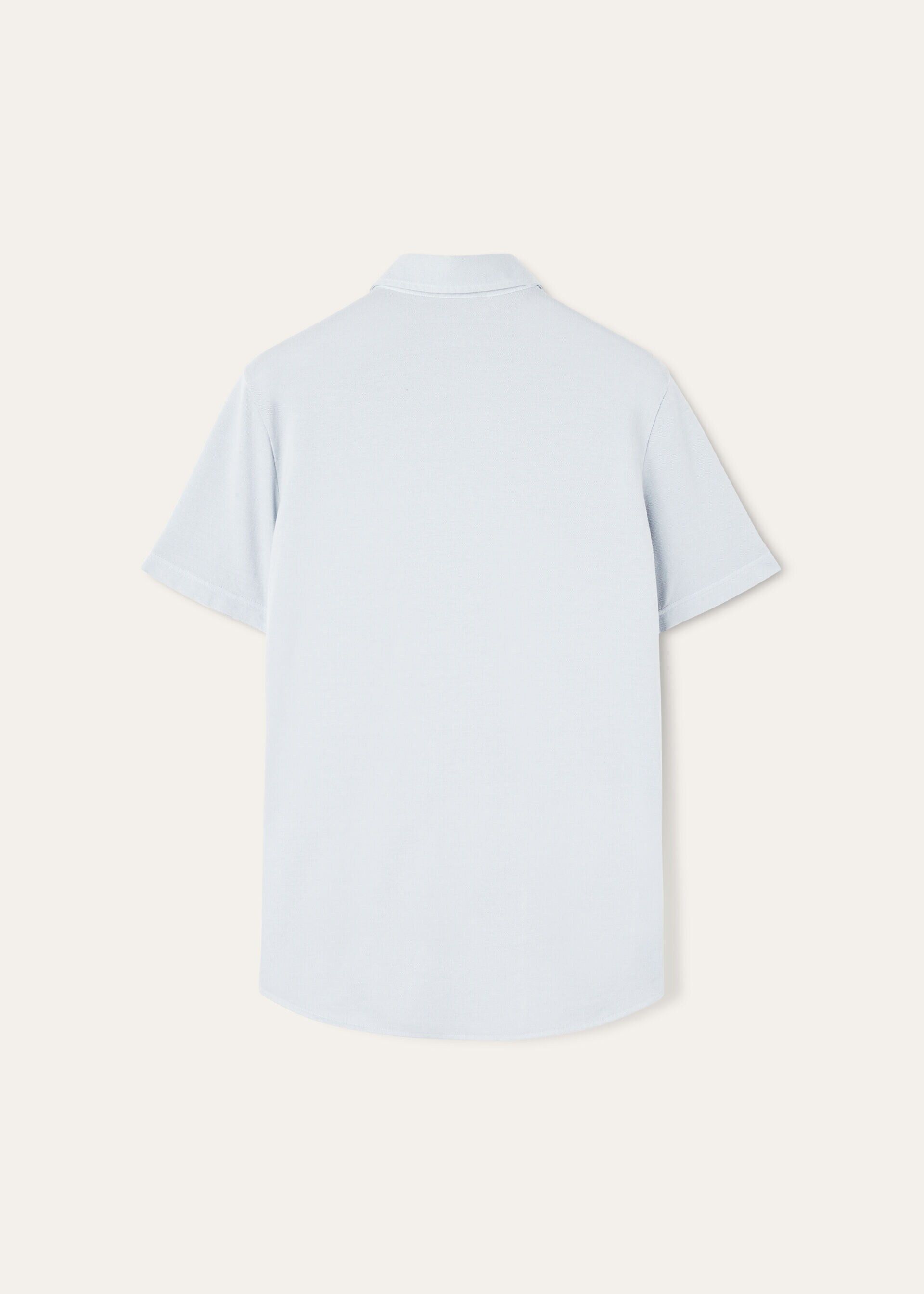 Loro Piana o1w1db10125 FAN5407 Polo Shirt in Light Blue Size US M / EU 48-50 / 2 - 4 Thumbnail
