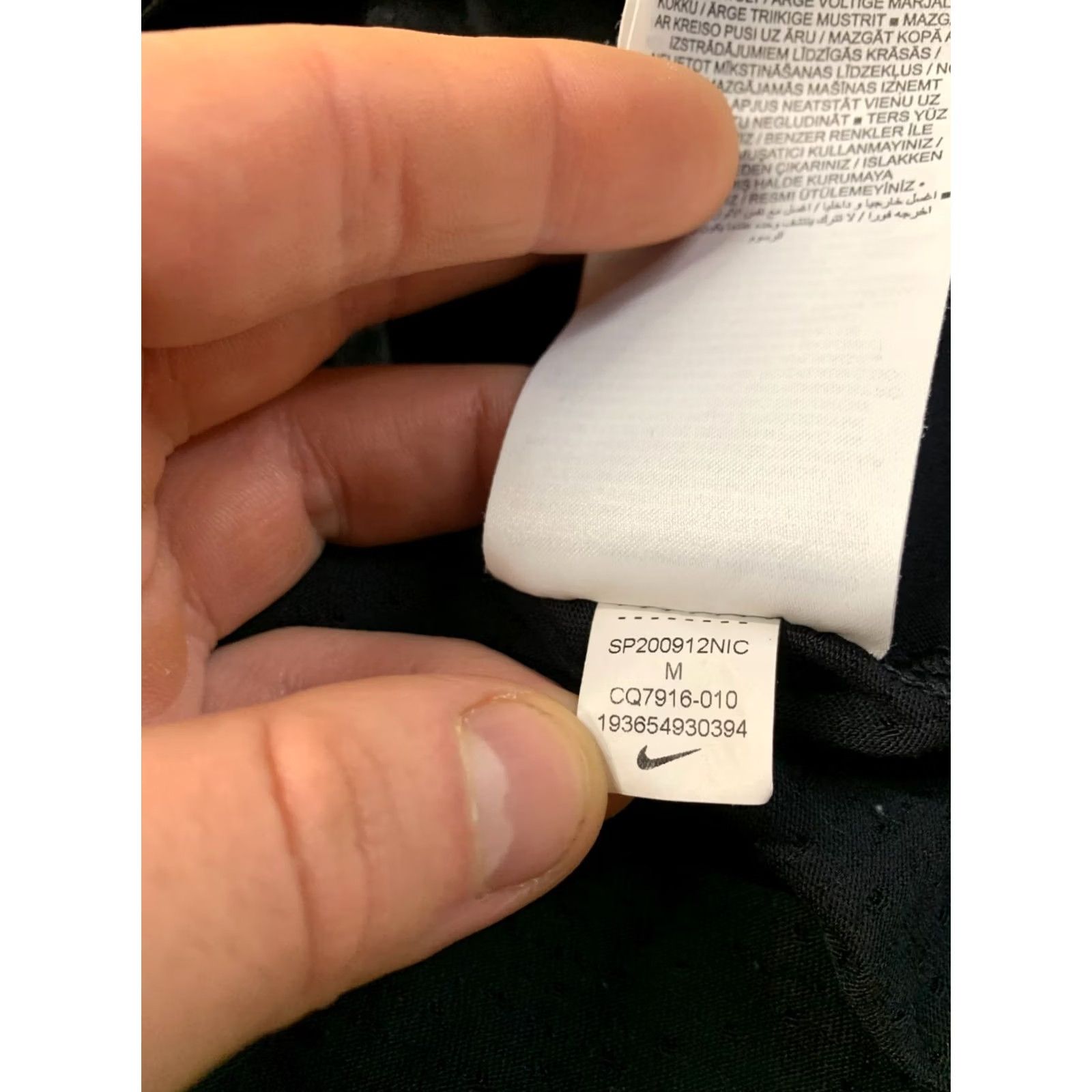Nike Nike JUST DO IT RUNNING DRI-FIT 2020 WOMEN RUN SHIRT JERSEY TEE SIZE M Black Size M / US 6-8 / IT 42-44 - 7 Thumbnail