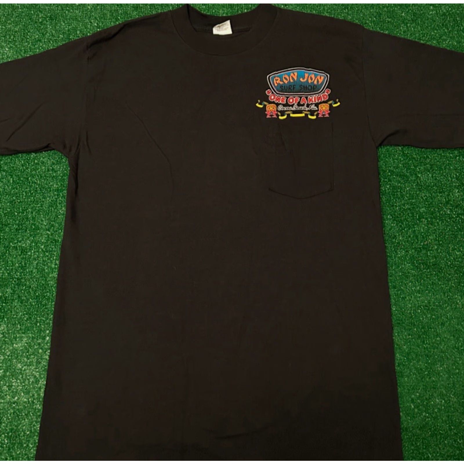 Ron Jon Surf Shop VINTAGE Ron Jon Surf Shop Shirt Mens Medium Black 80s 90s Florida Surf Skater 1996 Shirt Mens Size US M / EU 48-50 / 2 - 2 Thumbnail