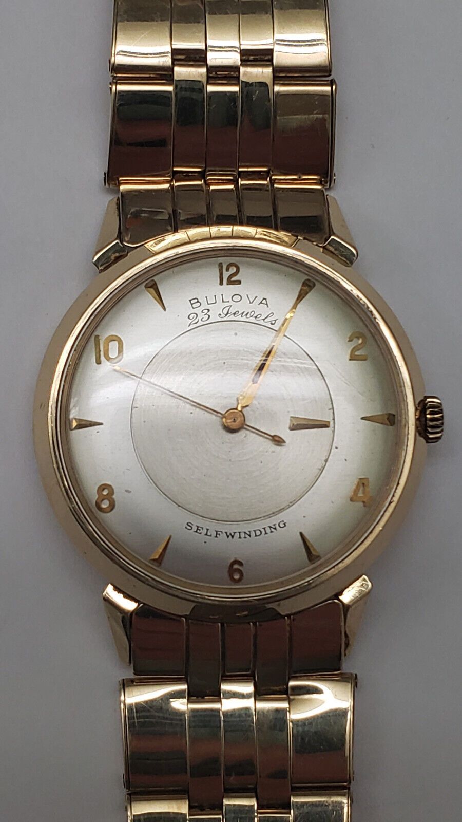 Bulova Antique Bulova 14k Gold Watch Bracelet Self winding,69gr Size ONE SIZE - 2 Thumbnail