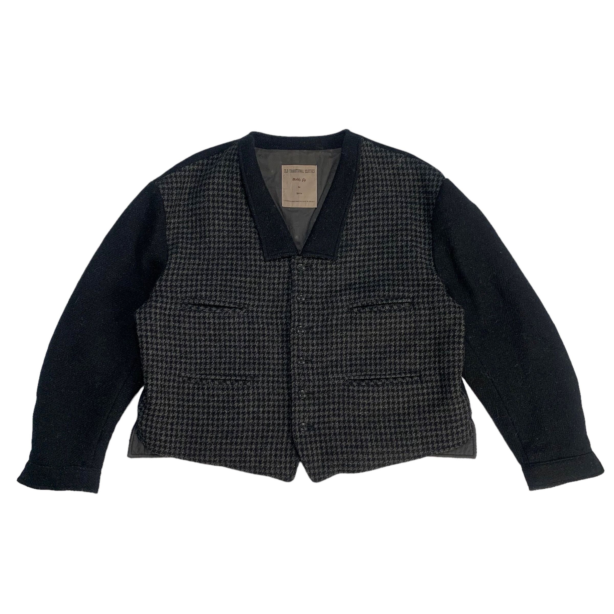 Vintage Vintage 80s Yohji Yamamoto Moldy Fiq Y's Bis Jacket Size US L / EU 52-54 / 3 - 1 Thumbnail