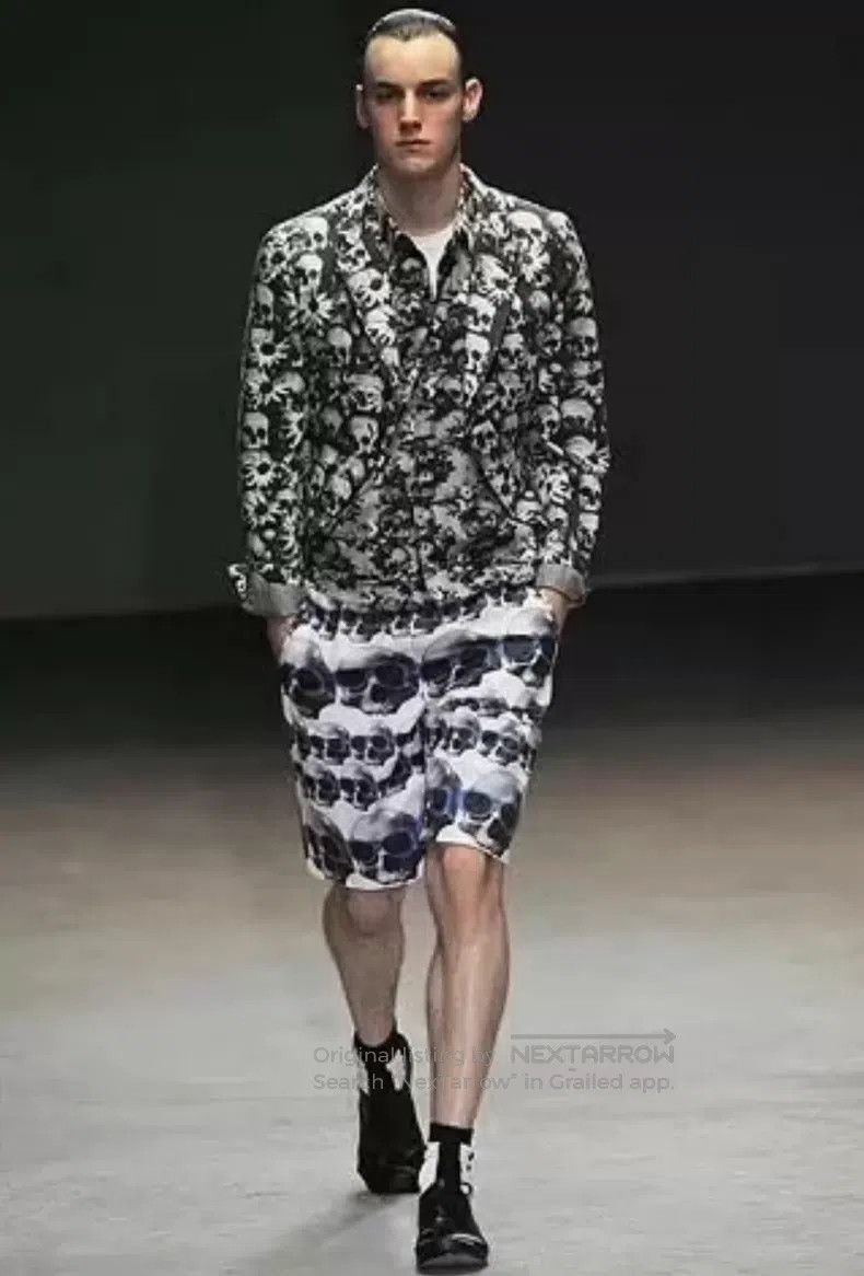 Comme des Garcons Comme Des Garcons size S Leisure Pants with Skull Pattern, Size US 27 - 4 Thumbnail