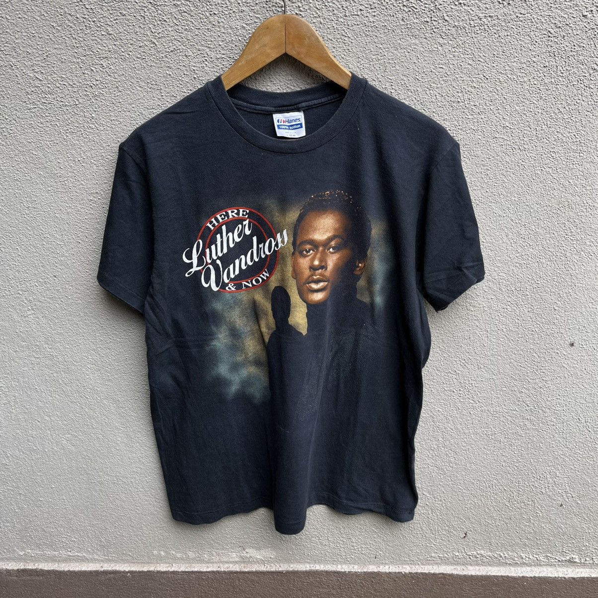 Band Tees Vintage 90s LUTHER VANDROSS tee soul r&b Size US L / EU 52-54 / 3 - 1 Thumbnail
