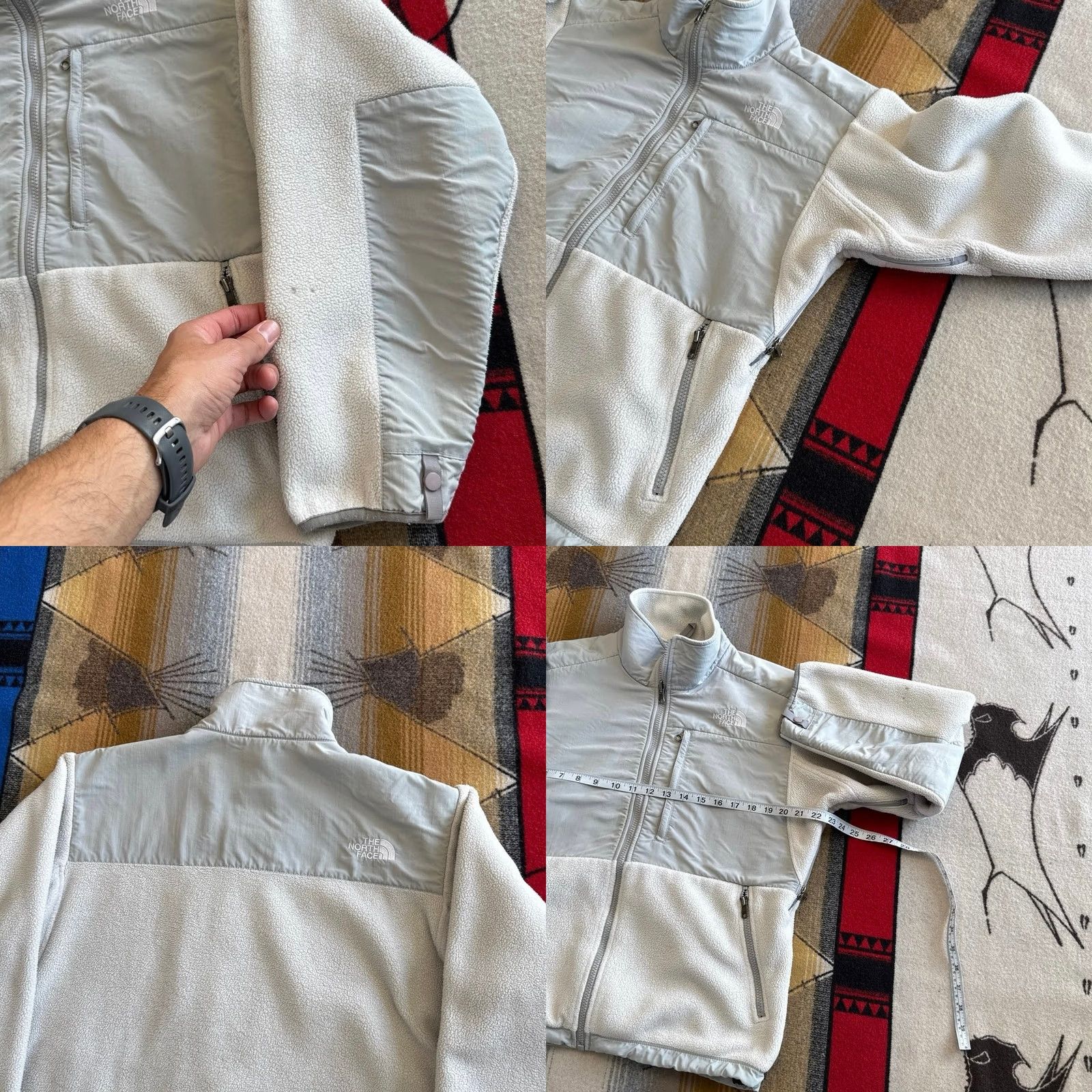 The North Face VINTAGE The North Face Jacket Fleece Women Adult Medium Gray Y2K Size M / US 6-8 / IT 42-44 - 8 Thumbnail