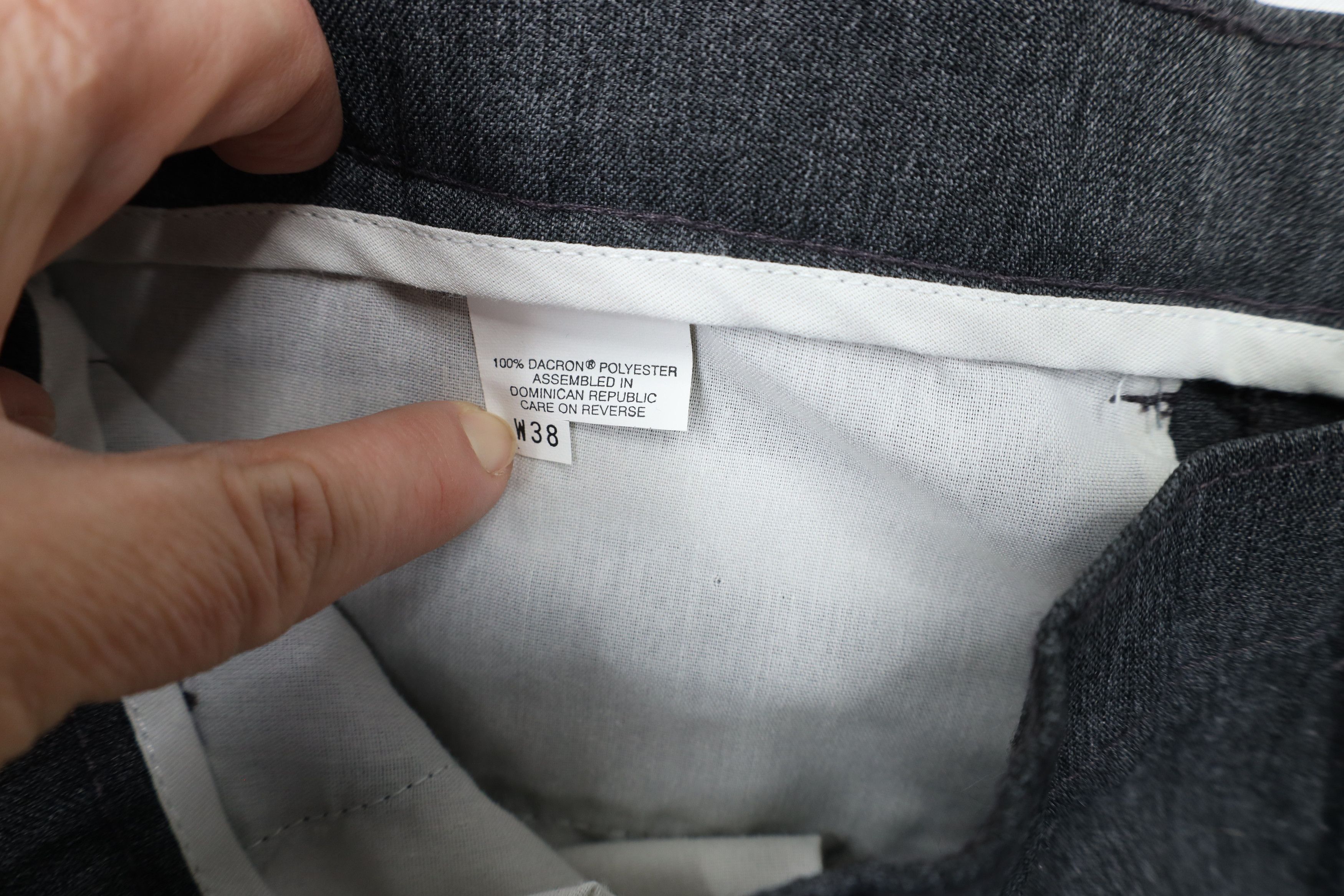 Levi's × Vintage Vintage 90s Levis Chinos Trousers Pants Heather Gray Size US 38 / EU 54 - 8 Thumbnail