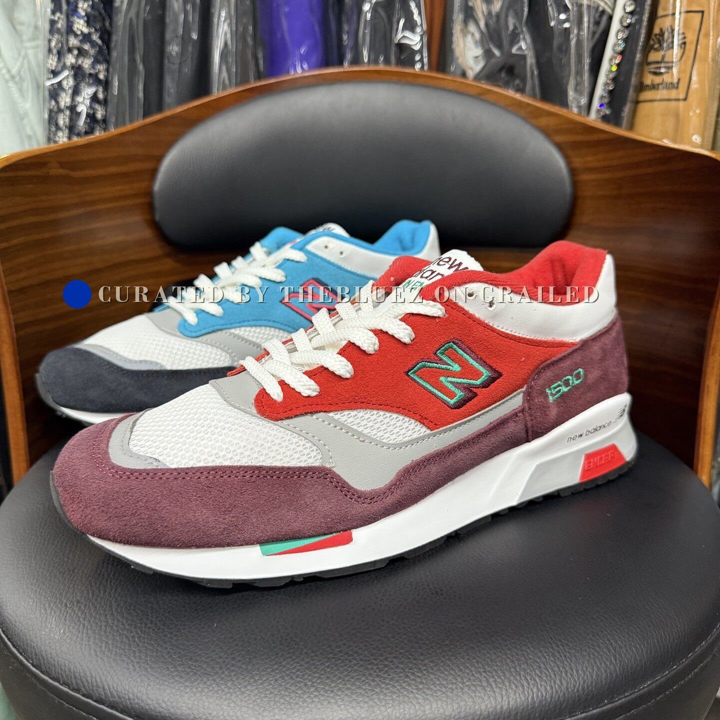 New Balance New Balance 1500 Red Blue Size US 11 / EU 44 - 1 Thumbnail