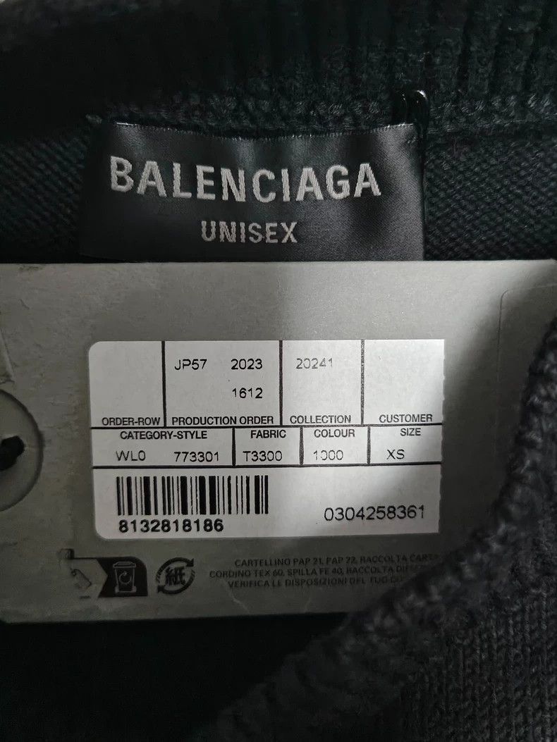 Balenciaga Balenciaga Balenciaga Dragon Year Long Sleeve Sweater-2506 Size US XS / EU 42 / 0 - 4 Thumbnail