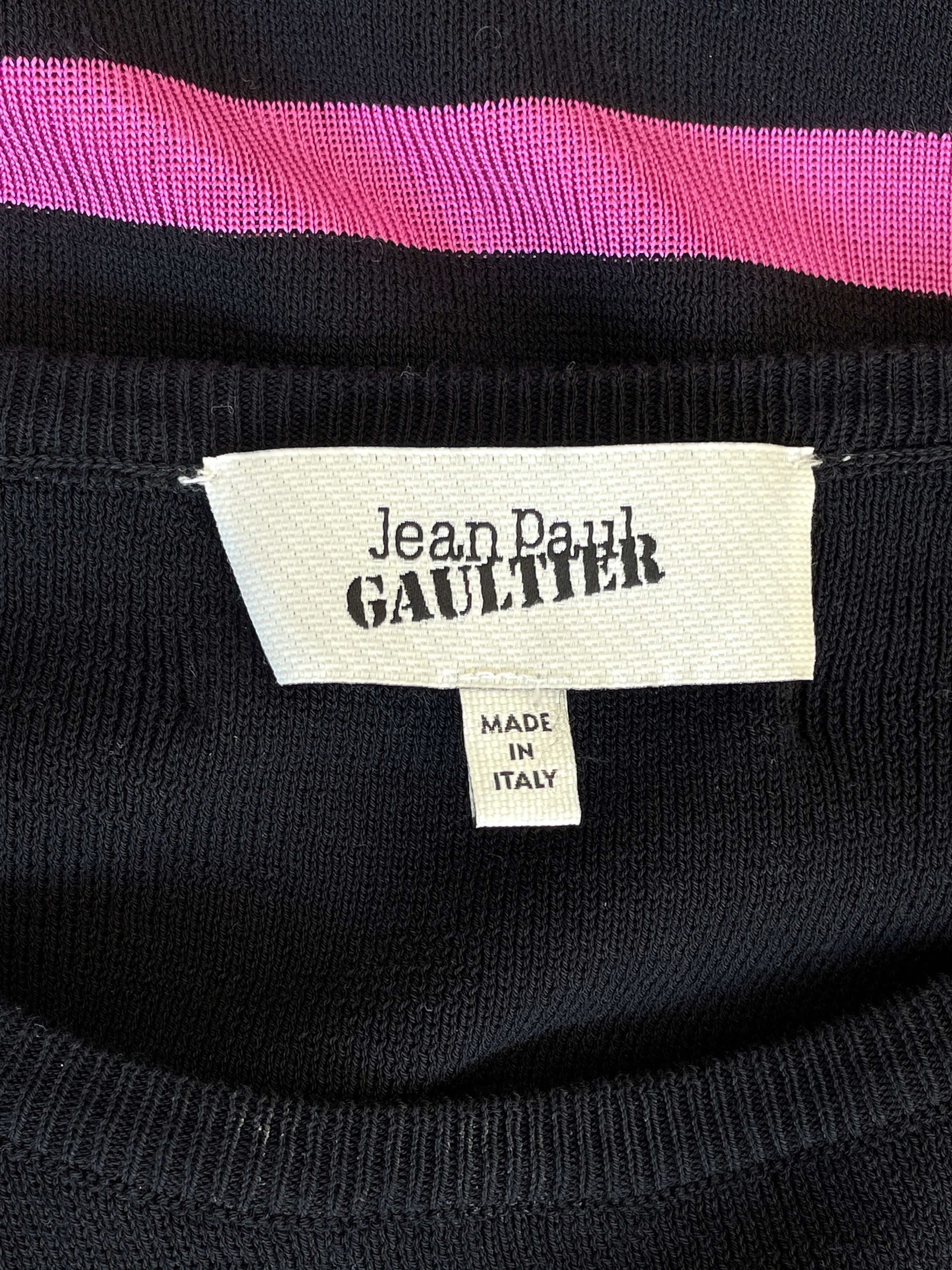 Jean Paul Gaultier striped cut out dress Size S / US 4 / IT 40 - 6 Thumbnail