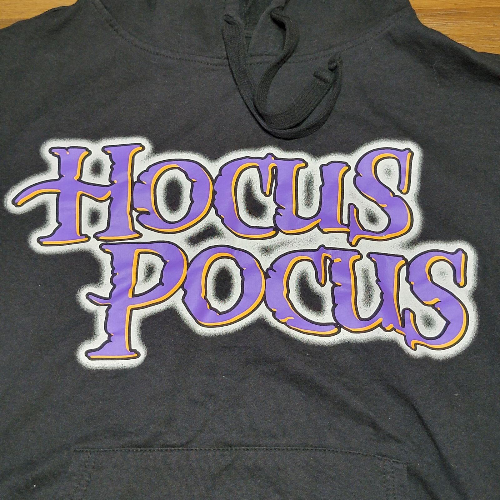 Other Hocus Pocus Black LS Hoodie - Size Large (11-13) Size L / US 10 / IT 46 - 2 Thumbnail