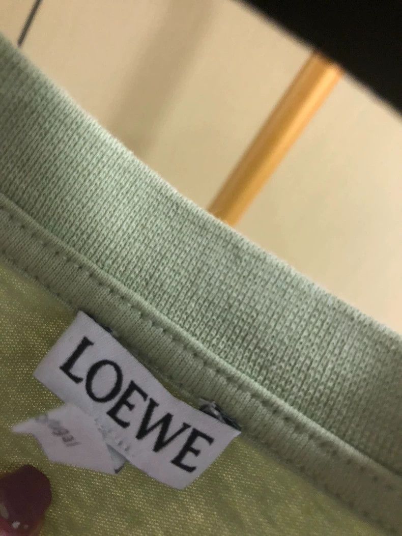Loewe Loewe Avocado green short-sleeved shirt Size S / US 4 / IT 40 - 4 Thumbnail