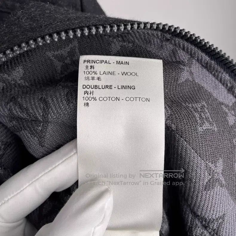 Louis Vuitton Louis Vuitton Nigo2 embroidered logo full print wool doubl Size US M / EU 48-50 / 2 - 8 Thumbnail