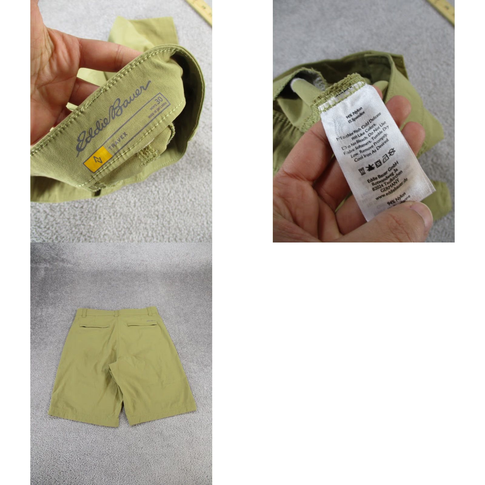 Eddie Bauer Eddie Bauer Shorts Mens 30 Travex Khaki Tech Chinos Size US 30 / EU 46 - 8 Thumbnail