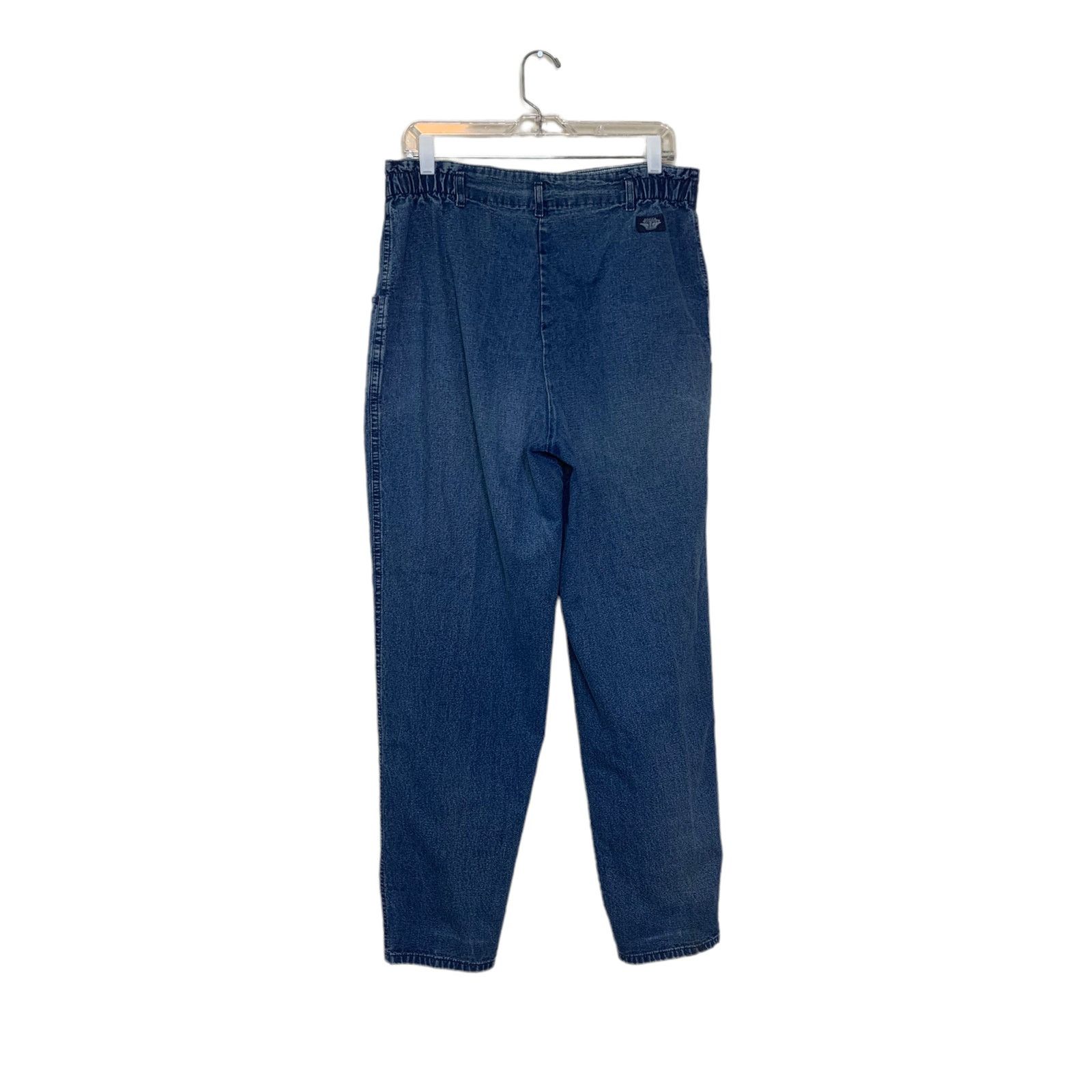 Dockers Dockers vintage high waist pleated blue jeans size 14 Size 36" / US 14 / IT 50 - 8 Thumbnail