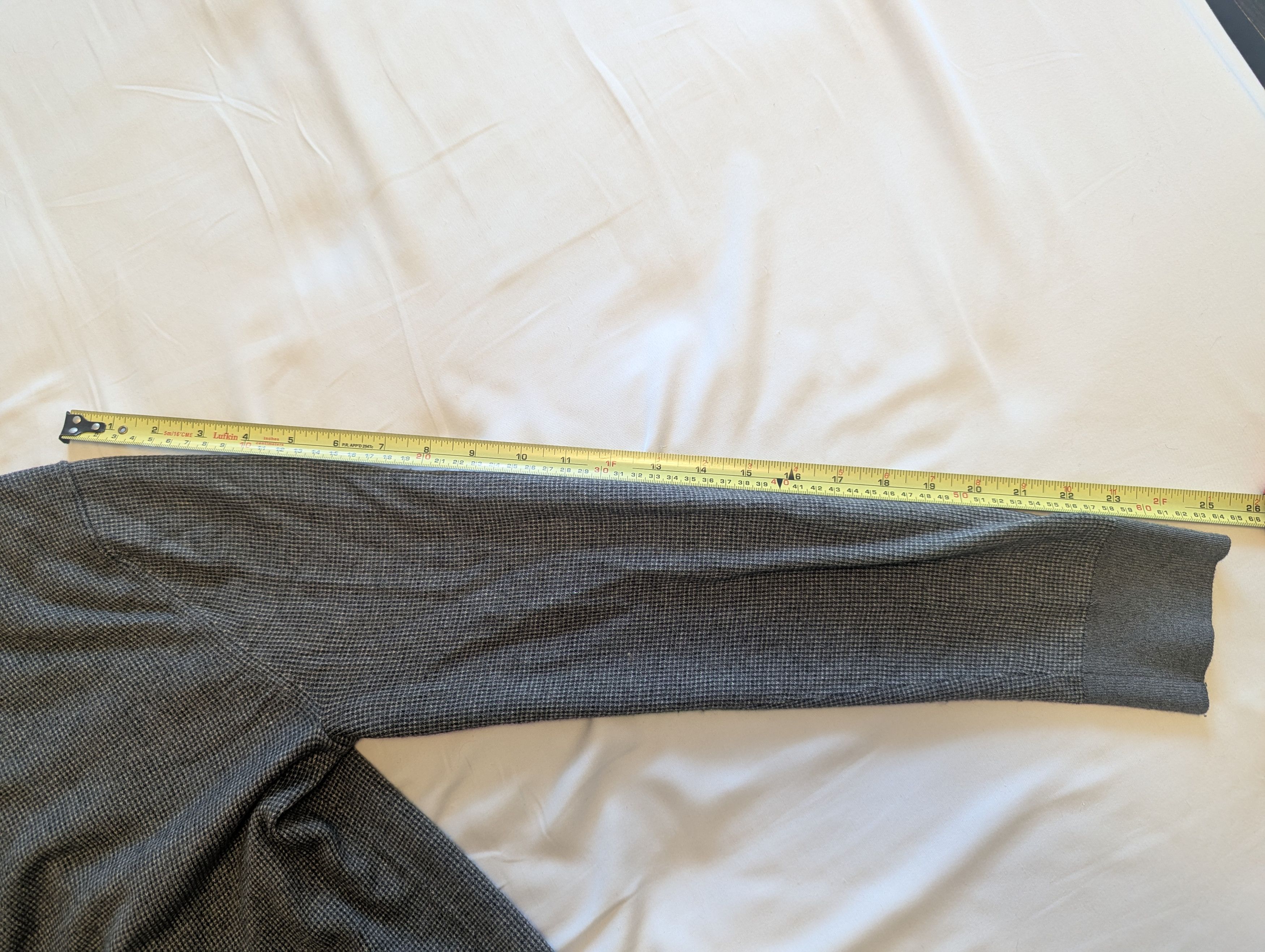 Banana Republic Men's Banana Republic Grey Silk/Cashmere Blend Cardigan Size US M / EU 48-50 / 2 - 4 Thumbnail