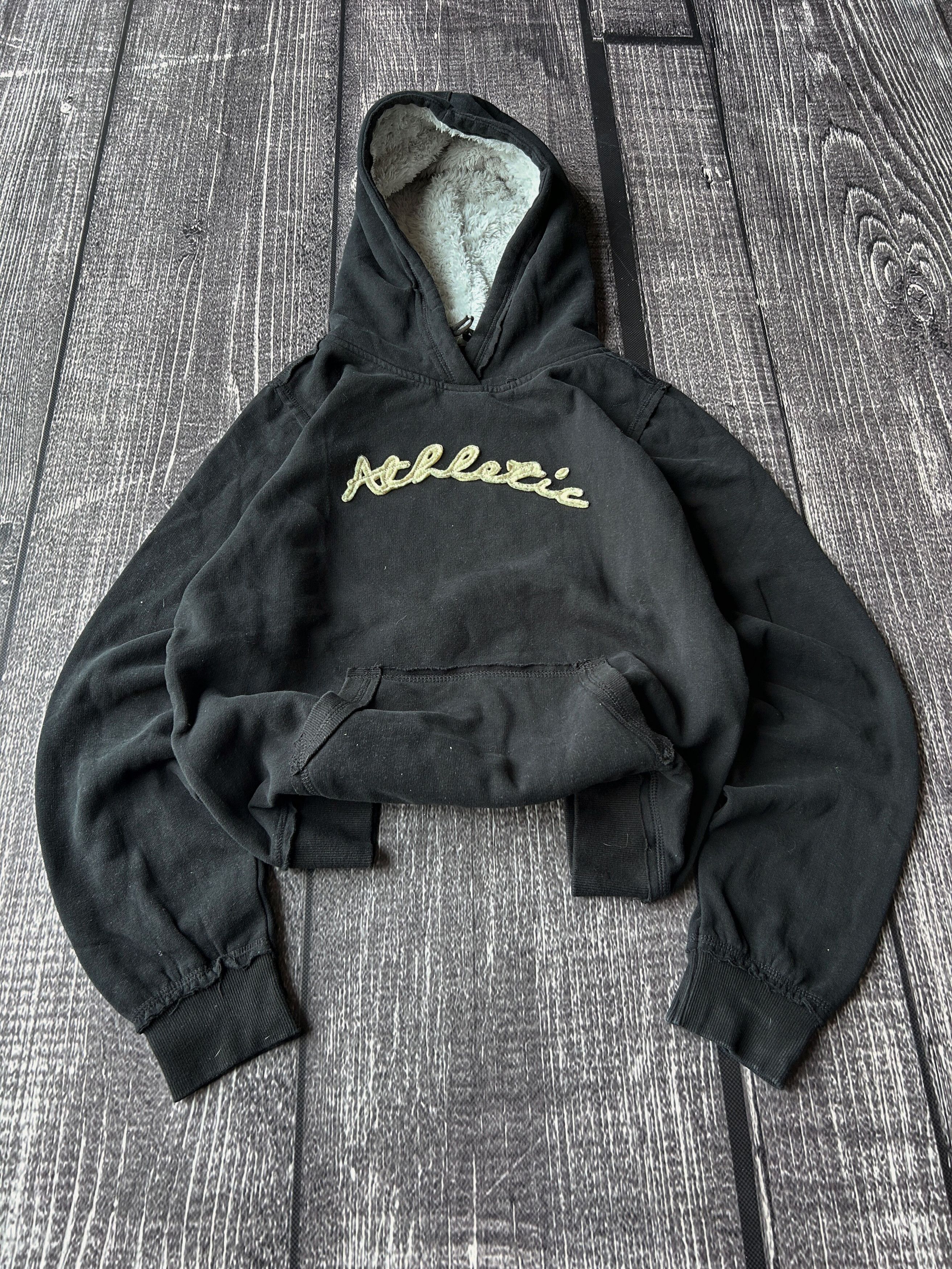 Designer VTG Japanese If Six Was Nine Style Mohair Fur Hoodie 90s Size US M / EU 48-50 / 2 - 1 Thumbnail