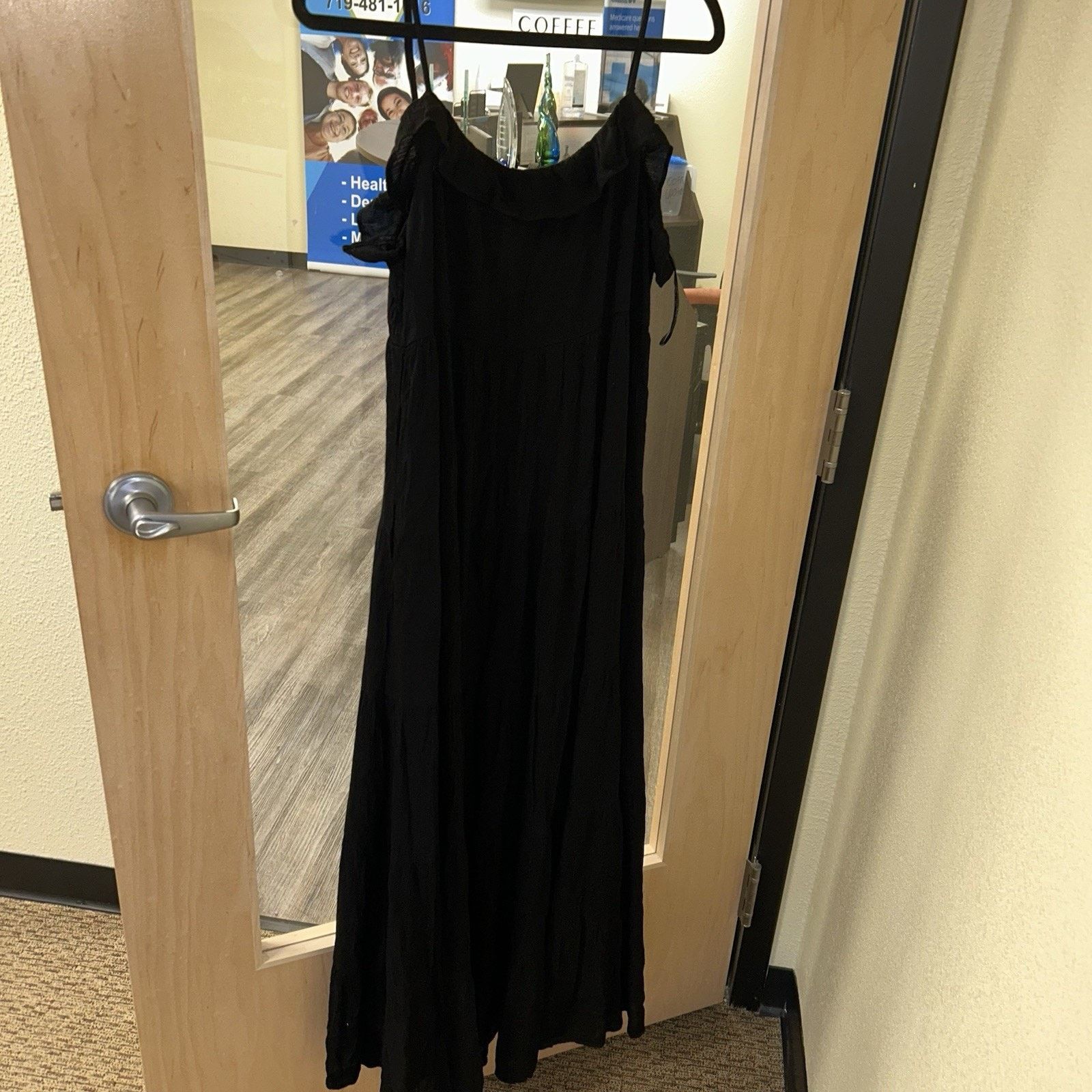 & Other Stories RolyPoly Black Strap Tiered Maxi Dress Size M Size M / US 6-8 / IT 42-44 - 4 Thumbnail