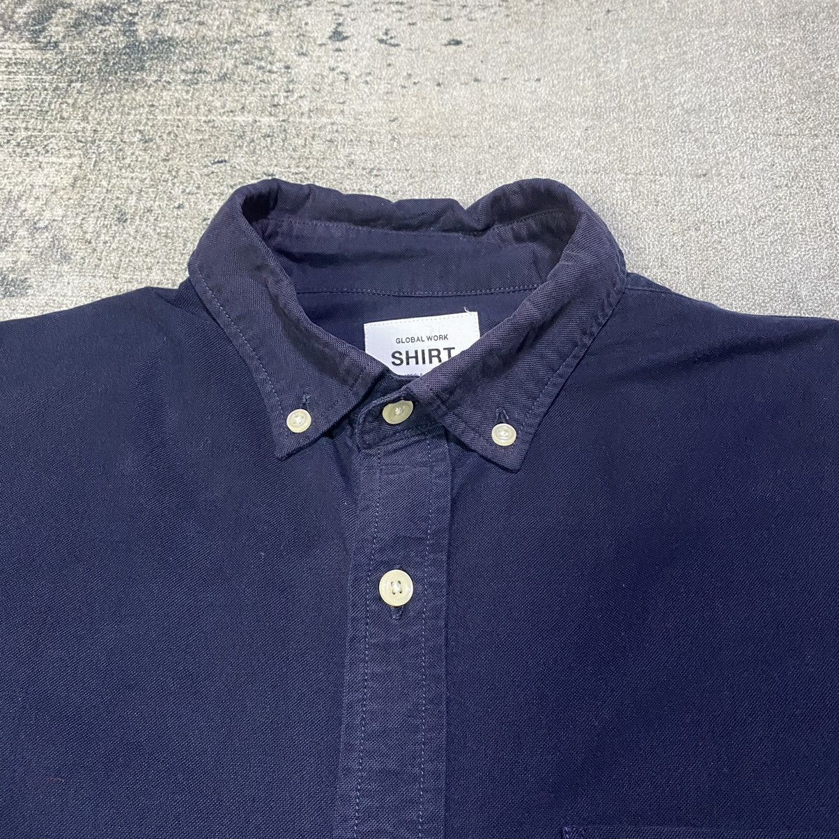 Global Work × Japanese Brand Japanese Brand Global Work Long Sleeve Shirt Size US S / EU 44-46 / 1 - 5 Thumbnail