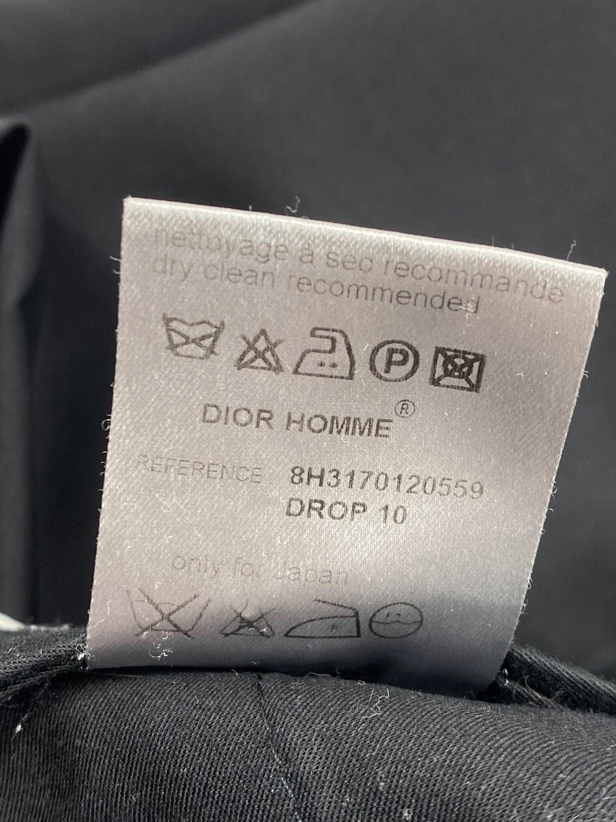 Christian Dior Monsieur × Dior Dior Japan Exclusive Classic Wool Tailor Pants Size US 30 / EU 46 - 16 Thumbnail
