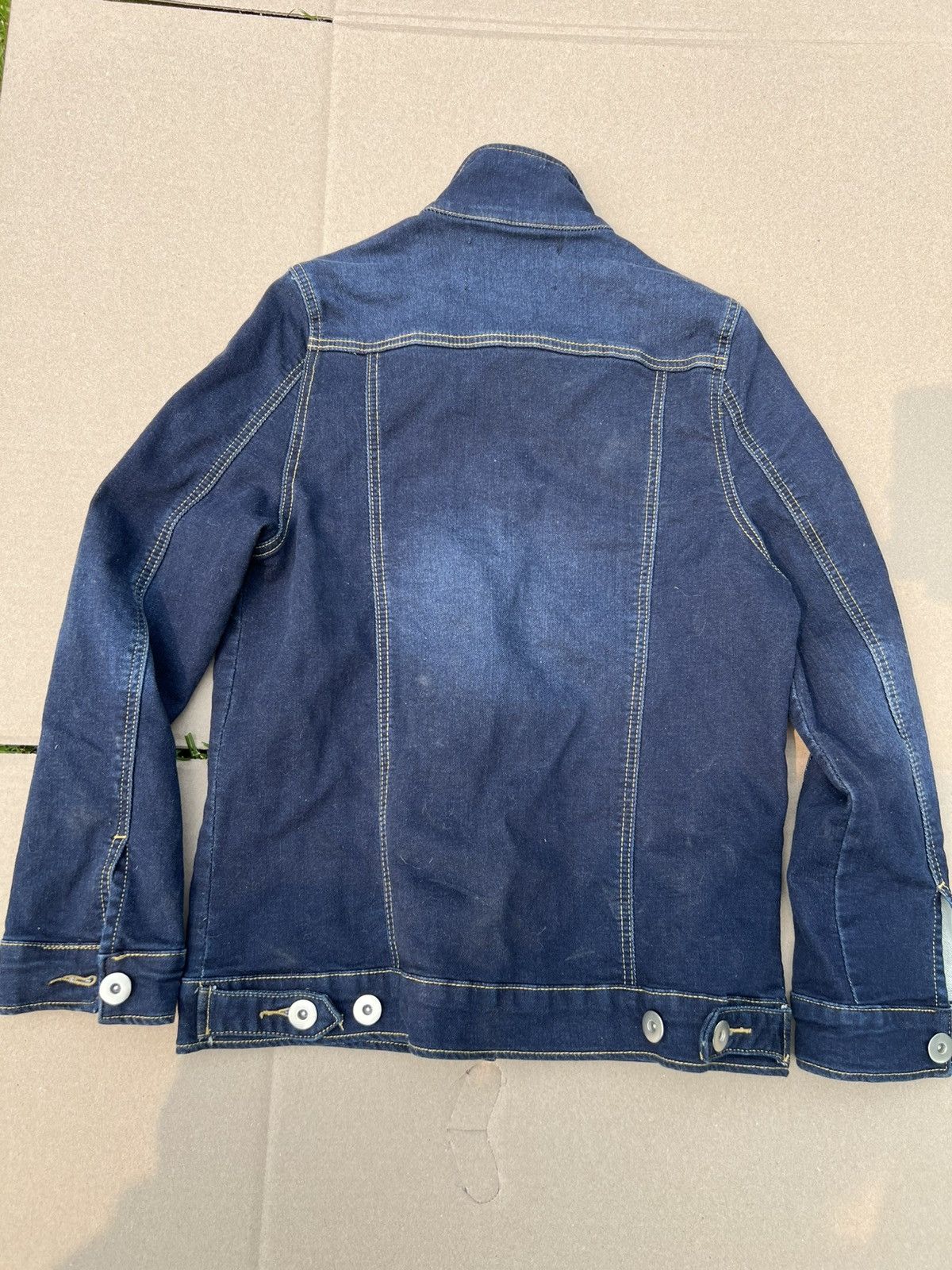Japanese Brand GLAD NEWS Studded Jean Jacket Size XS / US 0-2 / IT 36-38 - 11 Thumbnail