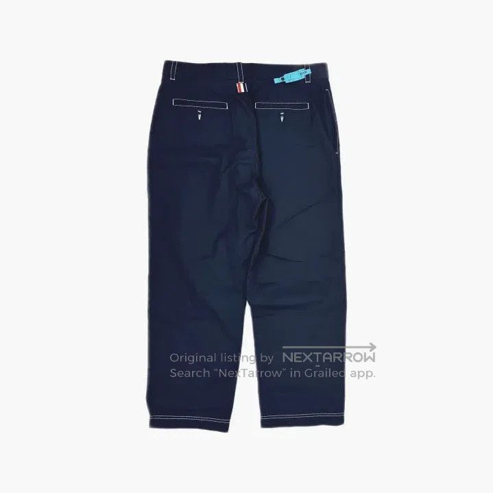 Thom Browne Thom Browne Navy Casual Pants for Men. Size US 34 / EU 50 - 3 Thumbnail